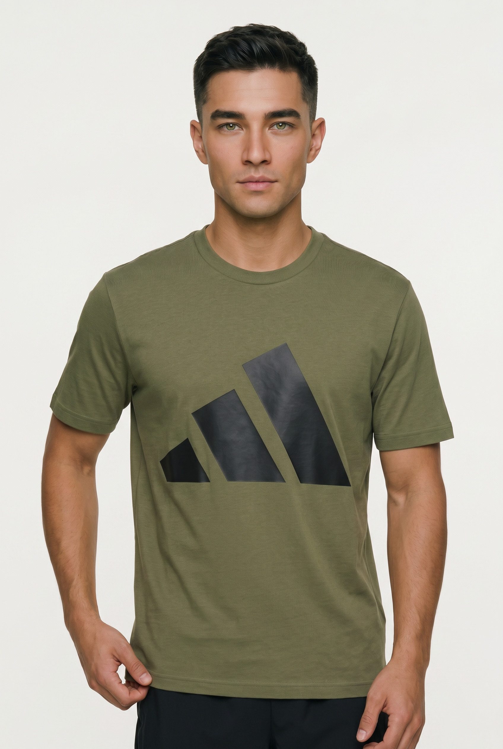 adidas Sportswear T-Shirt ESSENTIALS BIG LOGO klassische Silhouette, mit Rundhalsausschnitt