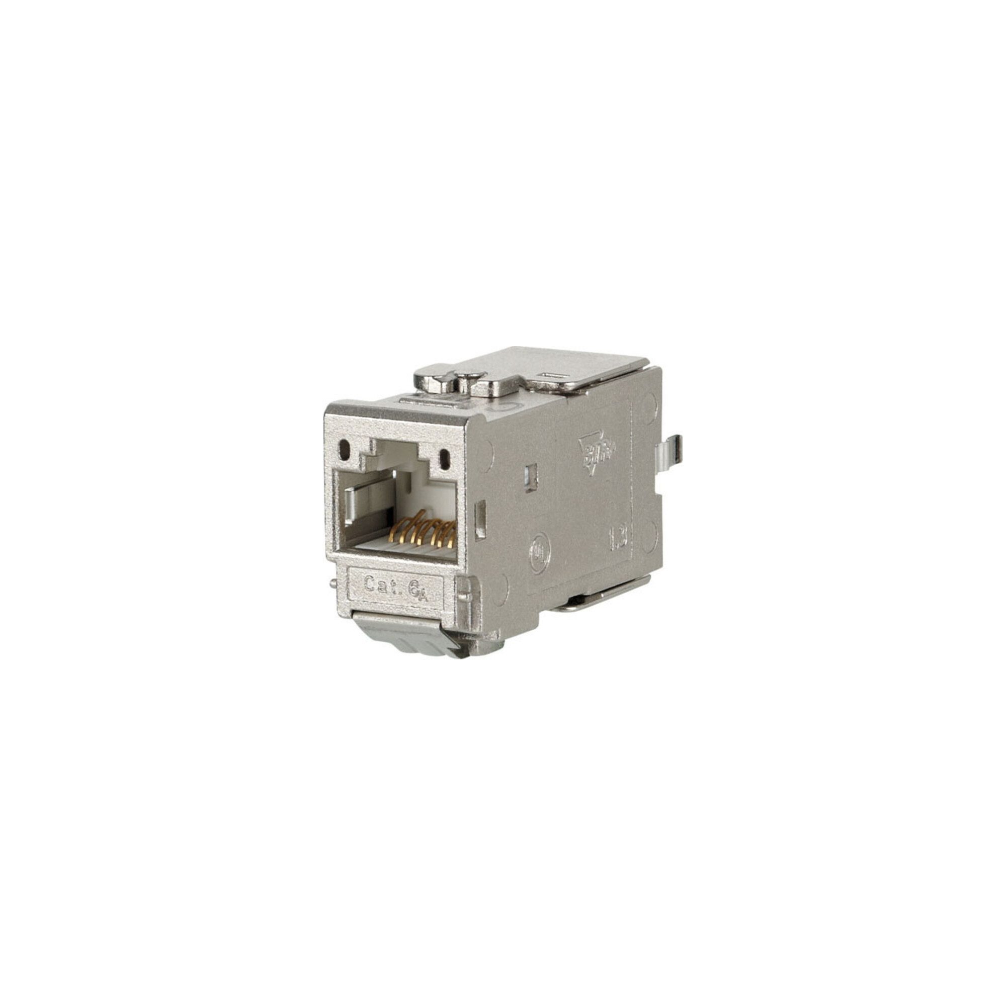 Metz Connect Koax-Kabelverbinder BTR NETCOM C6Amodul 180 Jack Cat. 6A geschirmt TN C6Amod-180