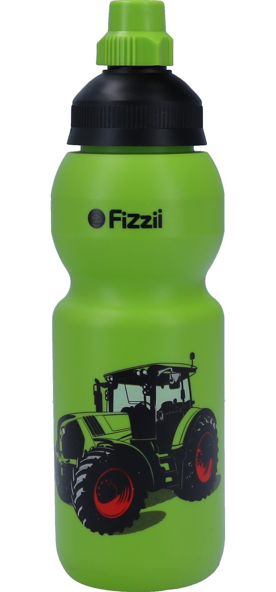 Fizzii Trinkflasche Grün Trecker