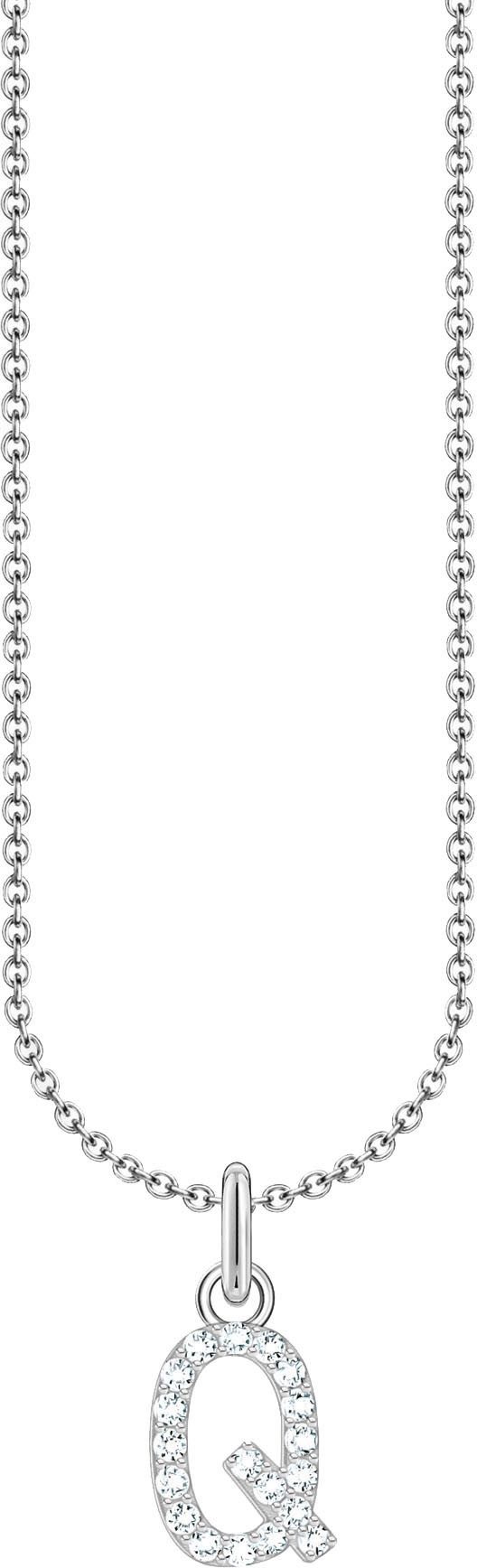 THOMAS SABO Kette mit Anhänger Buchstab...