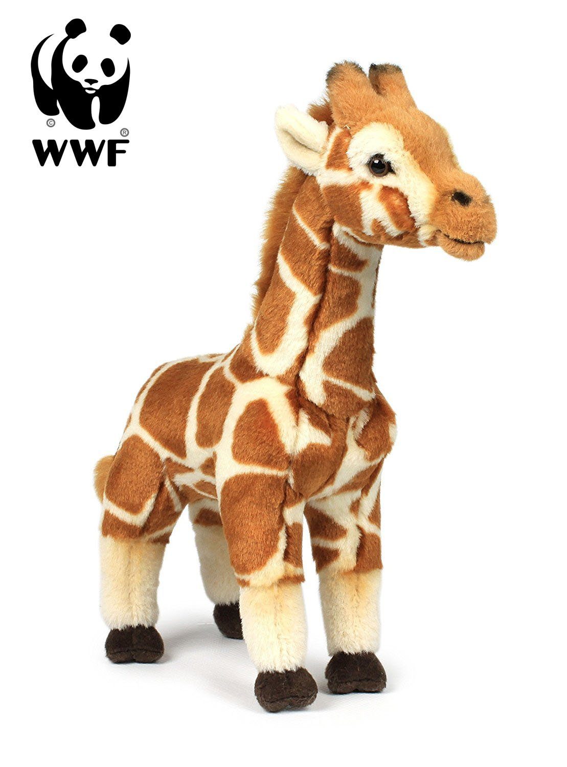 WWF Kuscheltier Plüschtier Giraffe (31cm), stehend