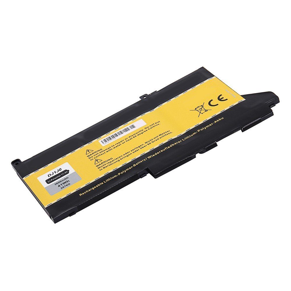 Patona Akku für Dell Latitude 12 E7000 E7280 E7480 E7290 E7380 E7390 E7490 Laptop-Akku Ersatzakku 3600 mAh (11,4 V, 1 St), 100 % kompatibel mit den Original Akkus durch maßgefertigte Passform