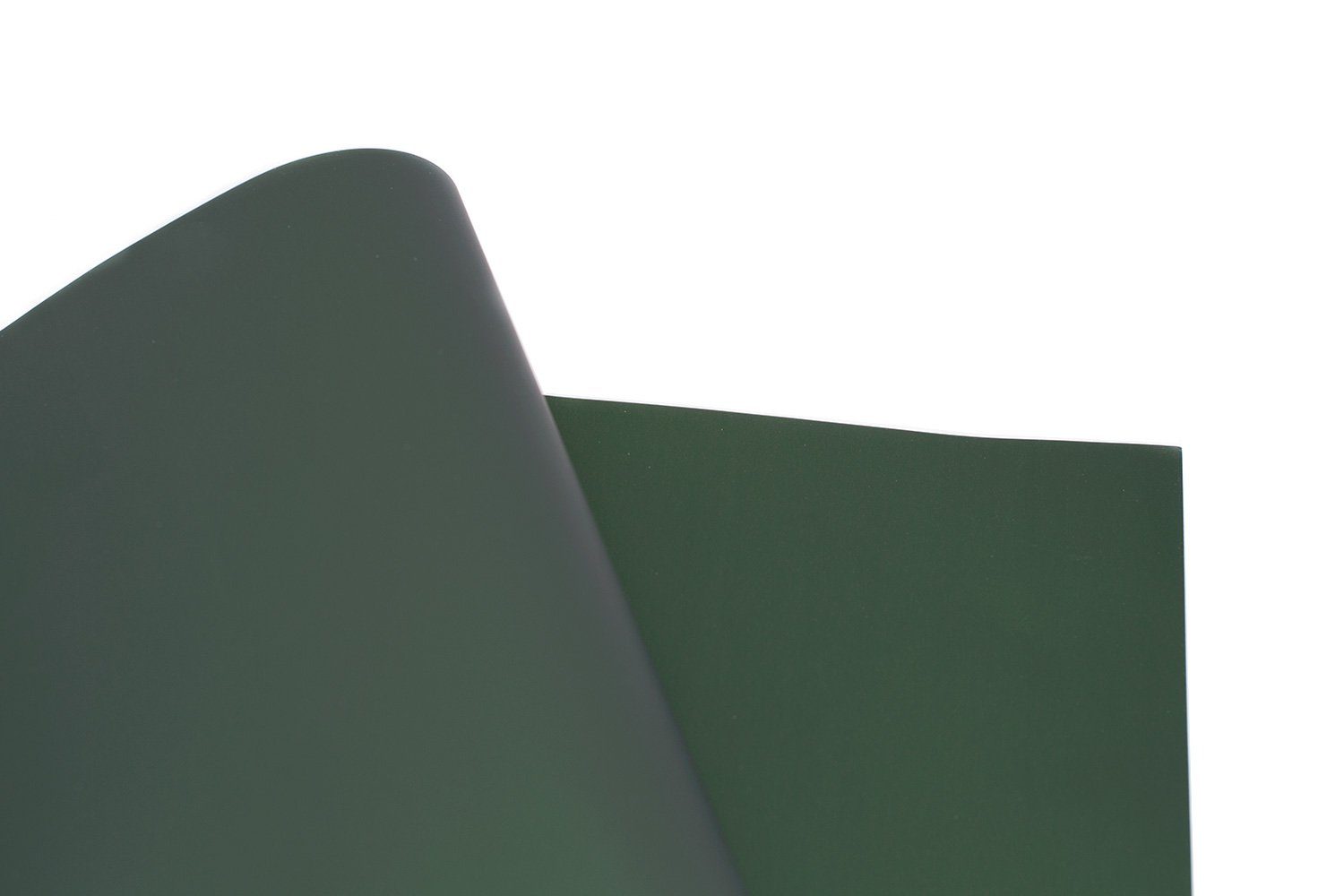 Star Geschenkpapier, Geschenkpapier einfarbig 70cm x 2m Rolle Dunkelgrün metallic matt