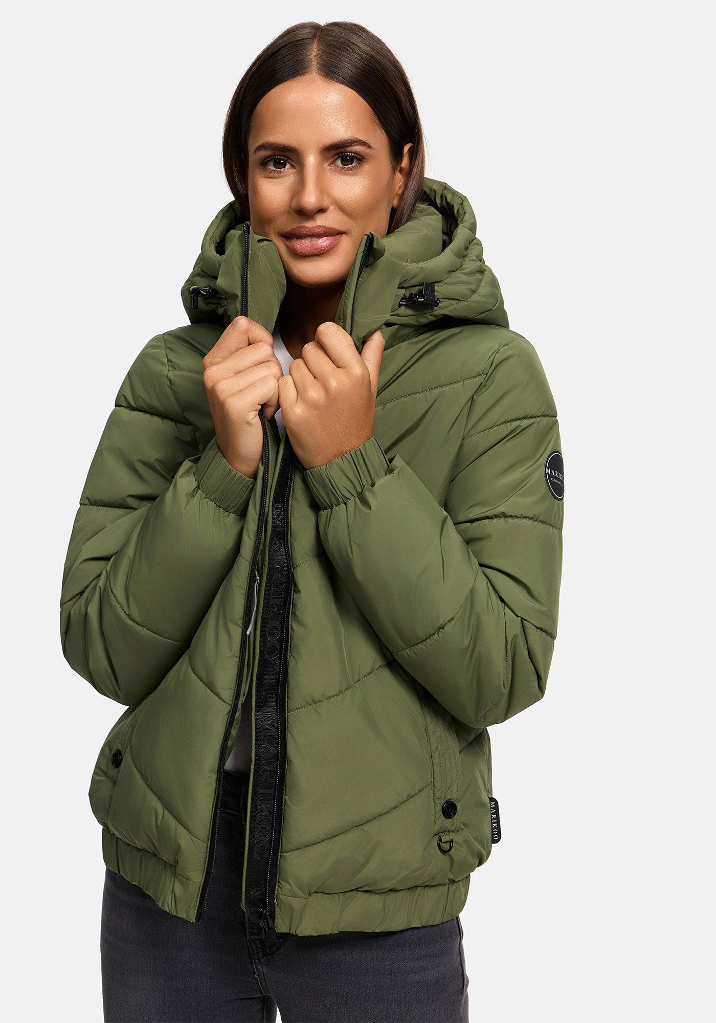 Marikoo Winterjacke Nayanaa mit abnehmbarer Kapuze