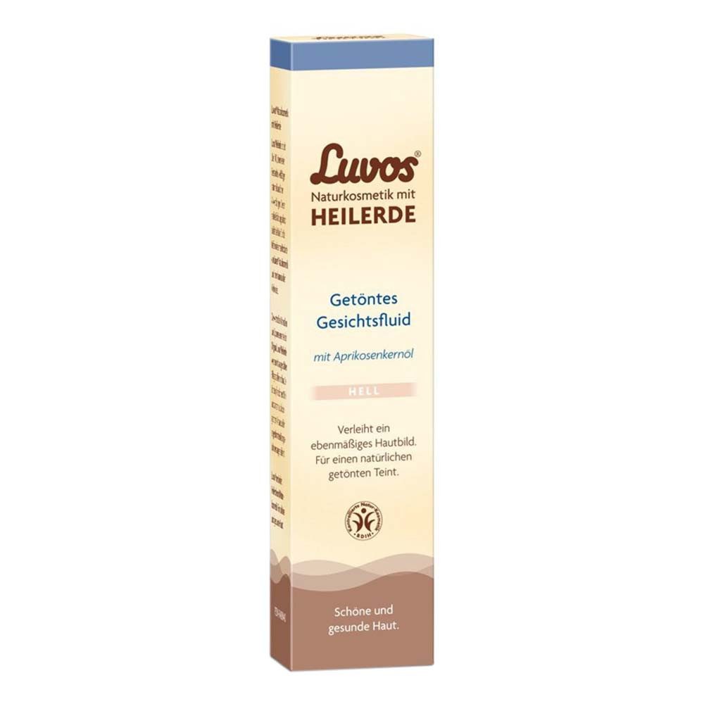 Luvos Gesichtsfluid Heilerde - Gesichtsfluid Hell 50ml 2er Pack