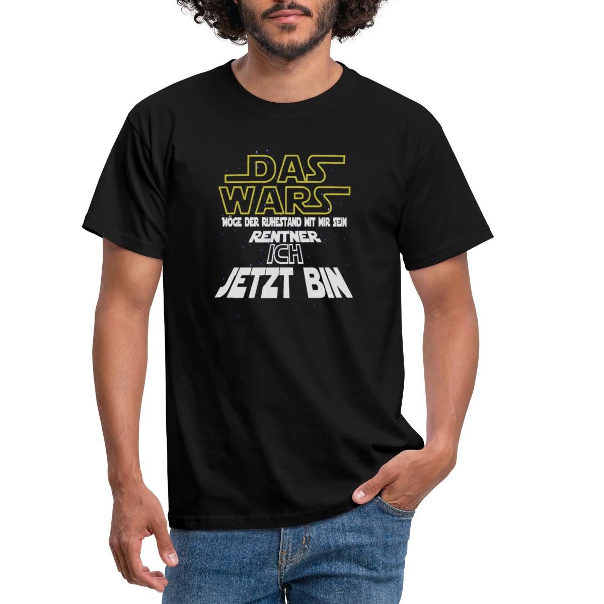 Spreadshirt T-Shirt Ruhestand Das Wars Rentner günstig online kaufen