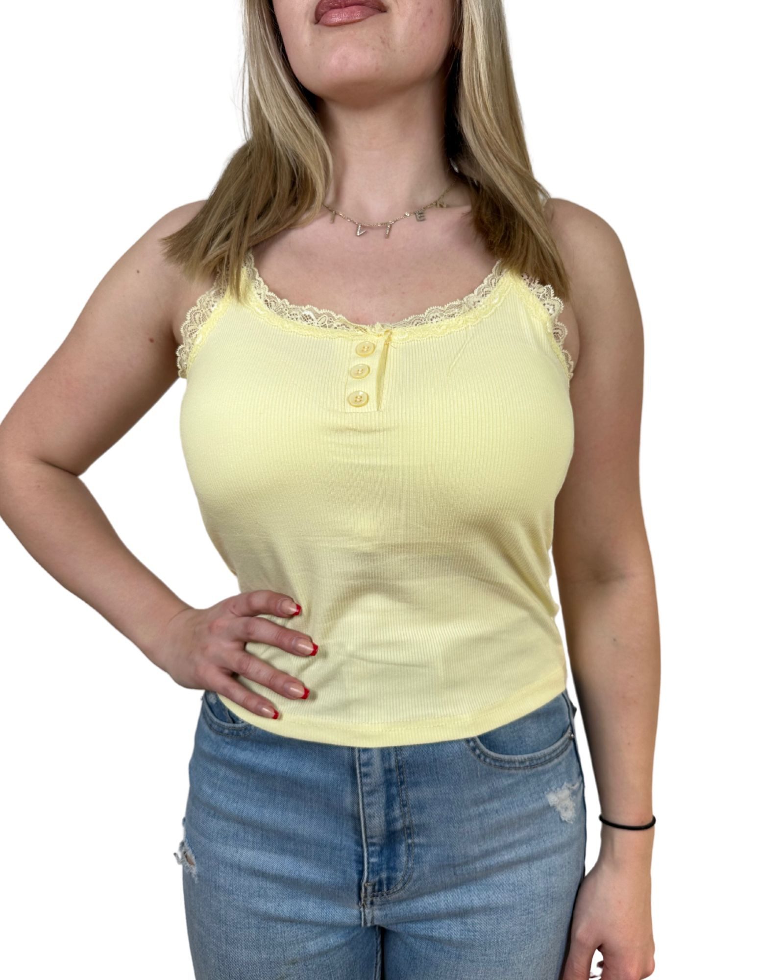 ITALY VIBES Spitzentop - Elegantes und feminines ITALY VIBES Top SMERELLA - One Size (passt XS - L)