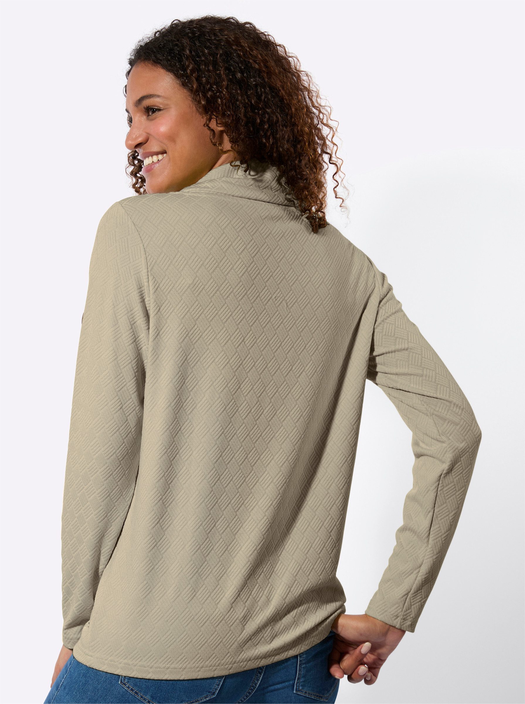 Witt T-Shirt Rollkragen-Shirt Langarm