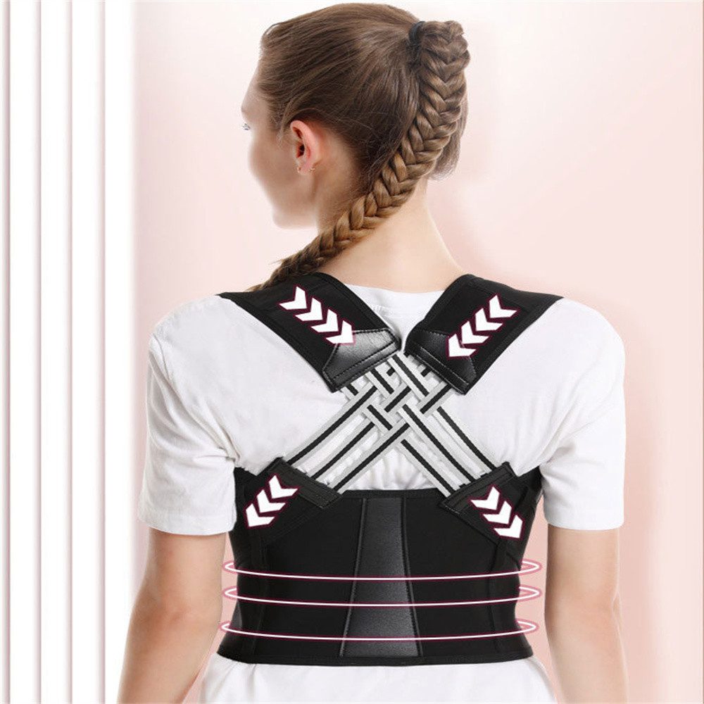 autolock Rückenbandage Rücken Einstellbarer Gürtel zur der Rückenhaltung, Geeignet für Männer und Frauen zur Linderung von Rückenschmerzen