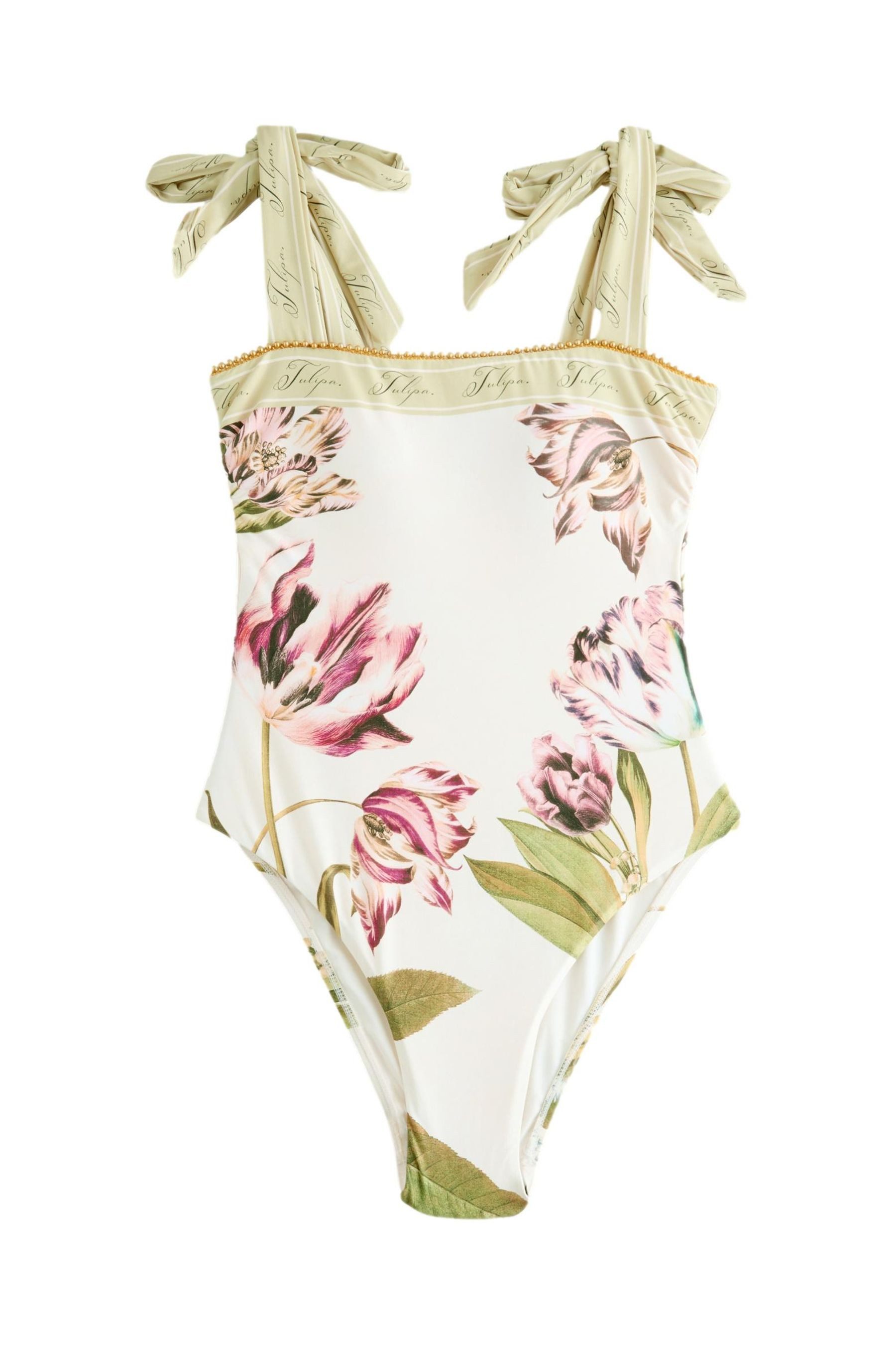 Next Badeanzug Badeanzug mit Karree-Ausschnitt (1-St)