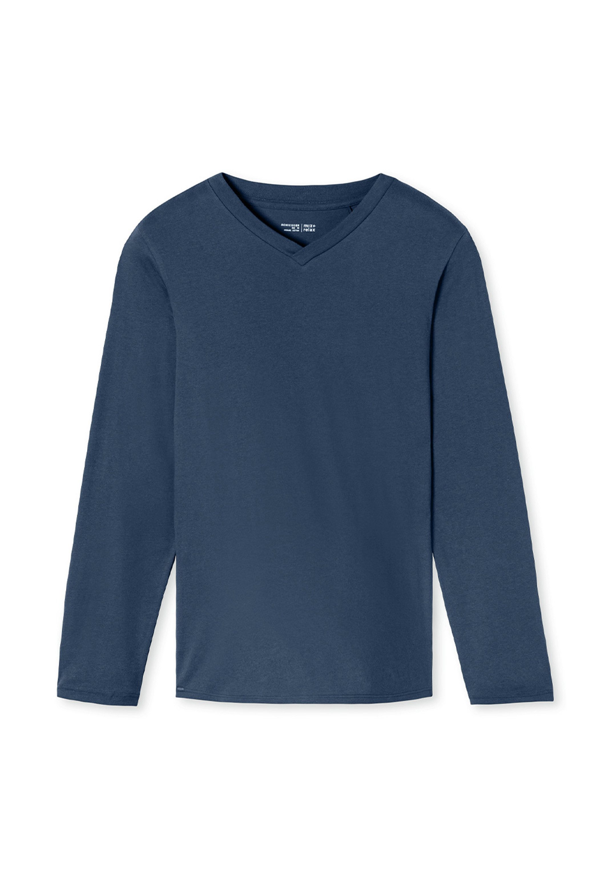 Schiesser Pyjamaoberteil Mix & Relax (1-tlg) Schlafanzug Oberteil - Baumwol günstig online kaufen