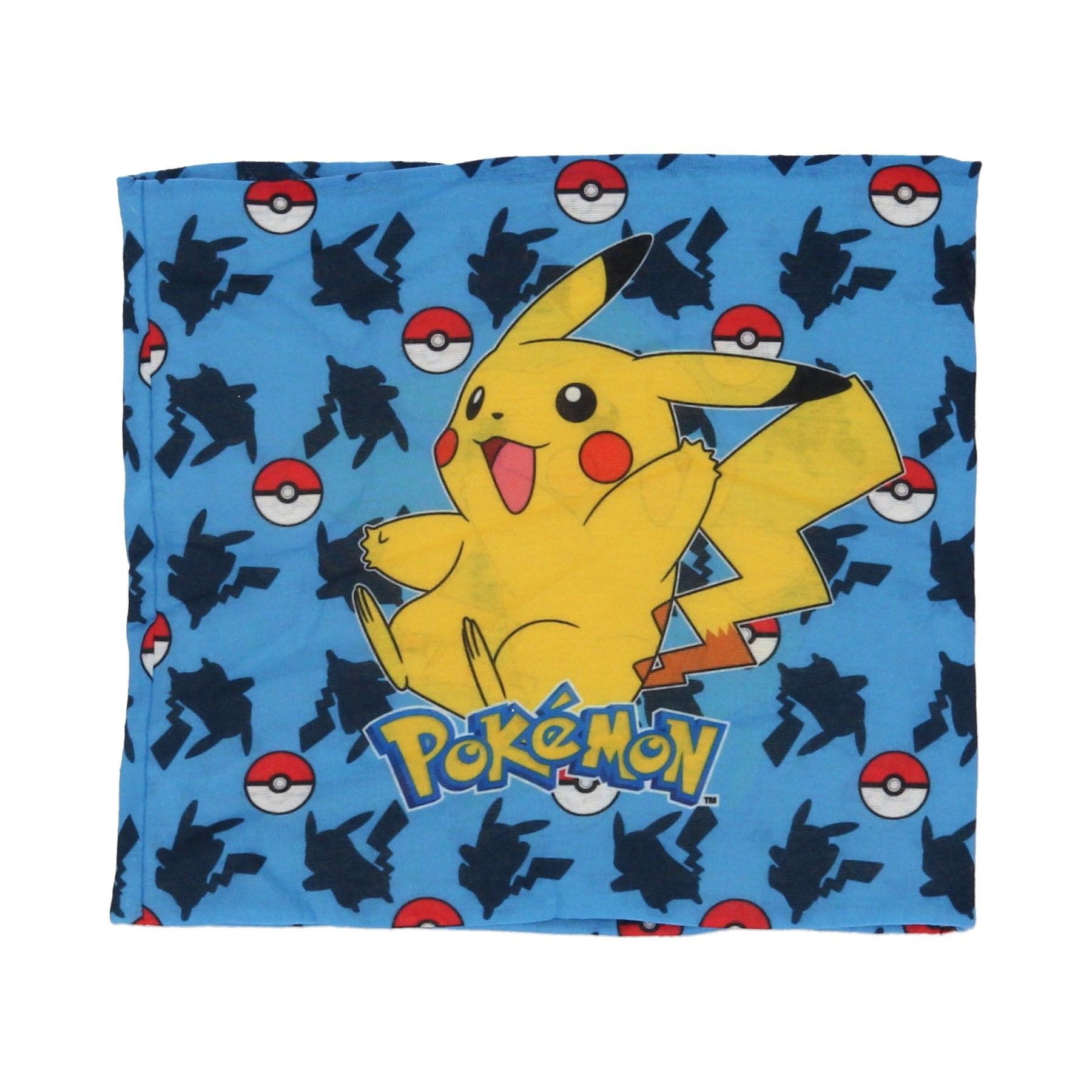 POKEMON JUEGO DE CARTAS Mütze & Schal Onesize – Stylischer Halstuch-Schal für Kinder