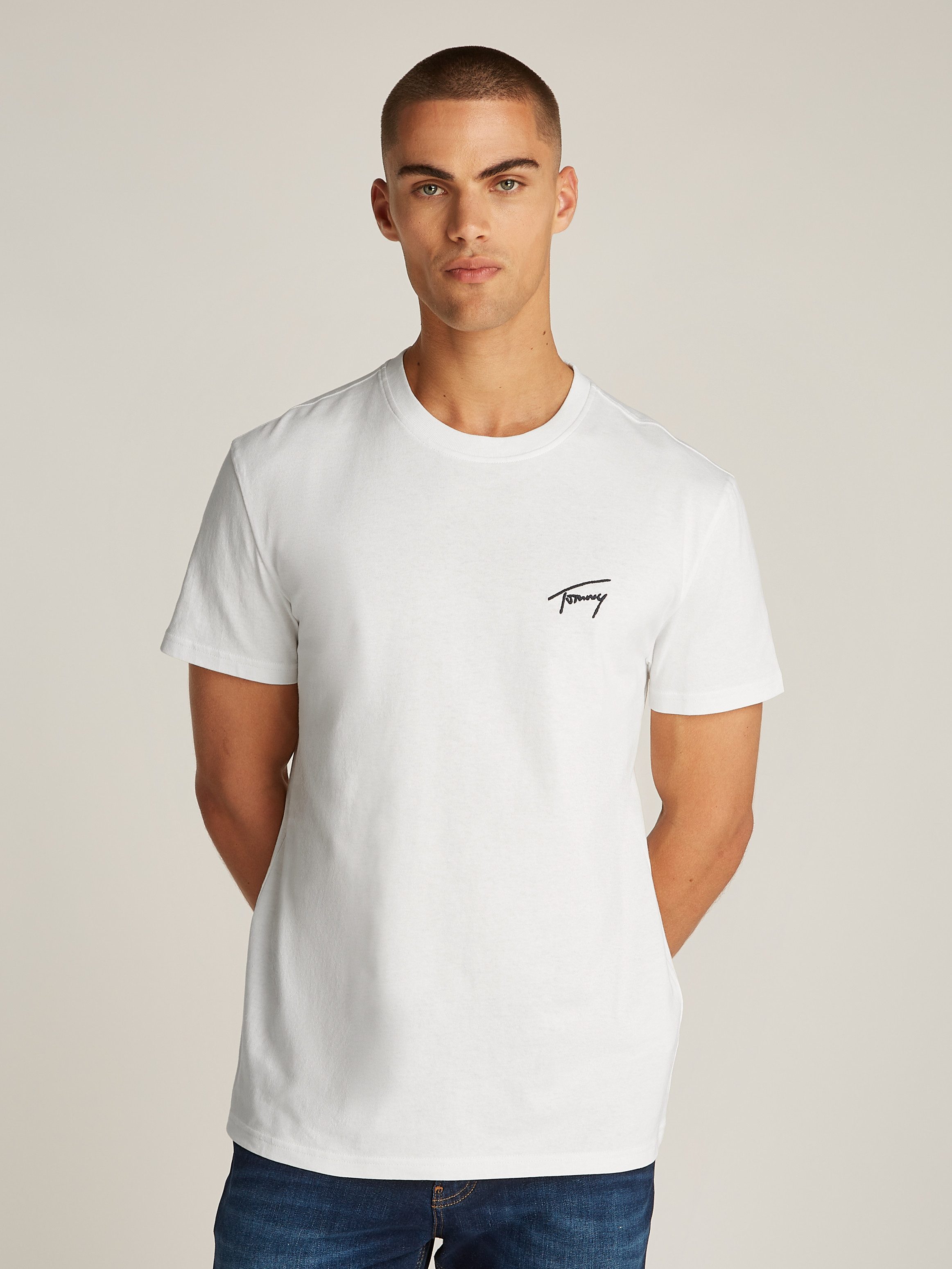 Tommy Jeans T-Shirt TJM REG SIGNATURE günstig online kaufen