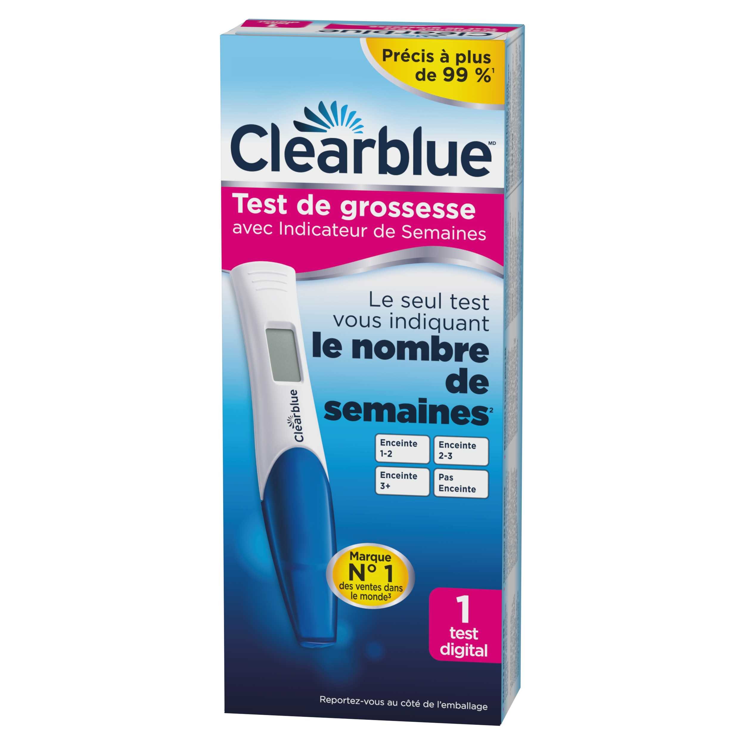 Clearblue Schwangerschaftstest Digitale Teststreifen, 1-St.