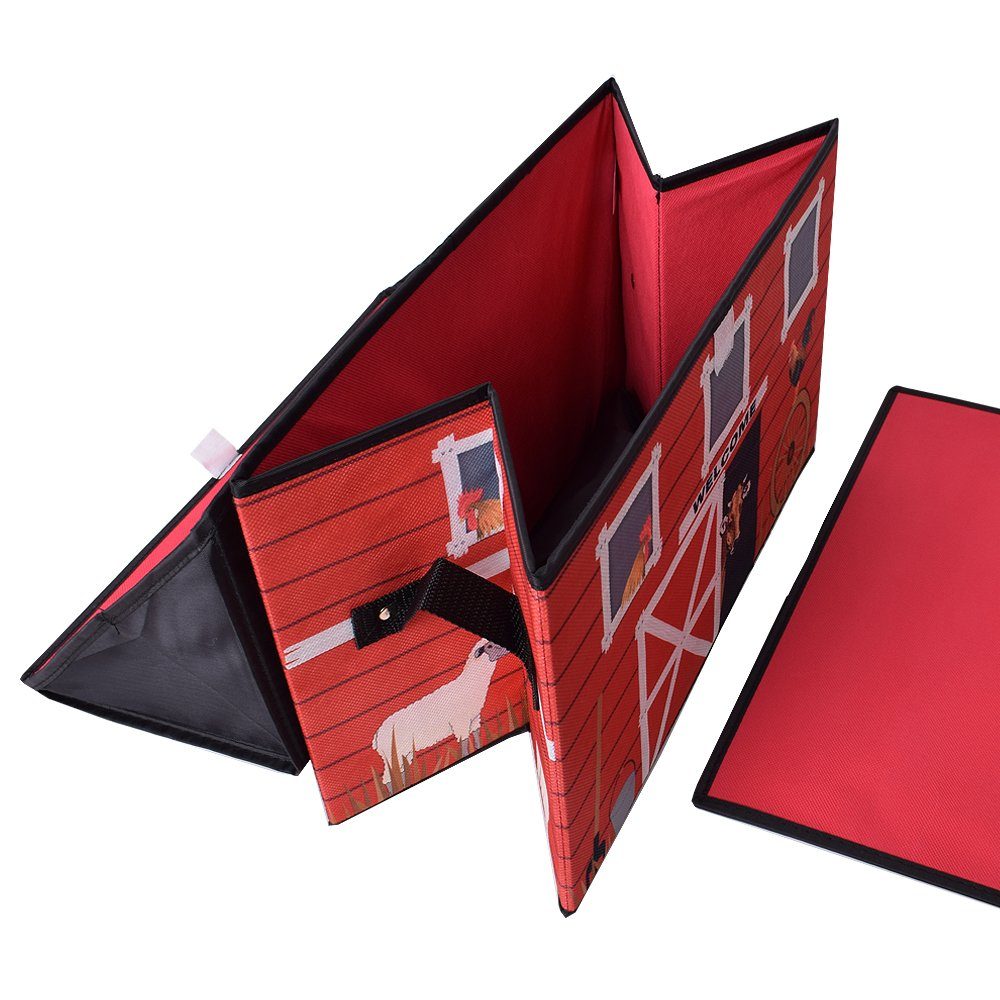 TE-Trend Spielzeugtruhe Hof Scheune Aufbewahrungsbox Spielhaus günstig online kaufen