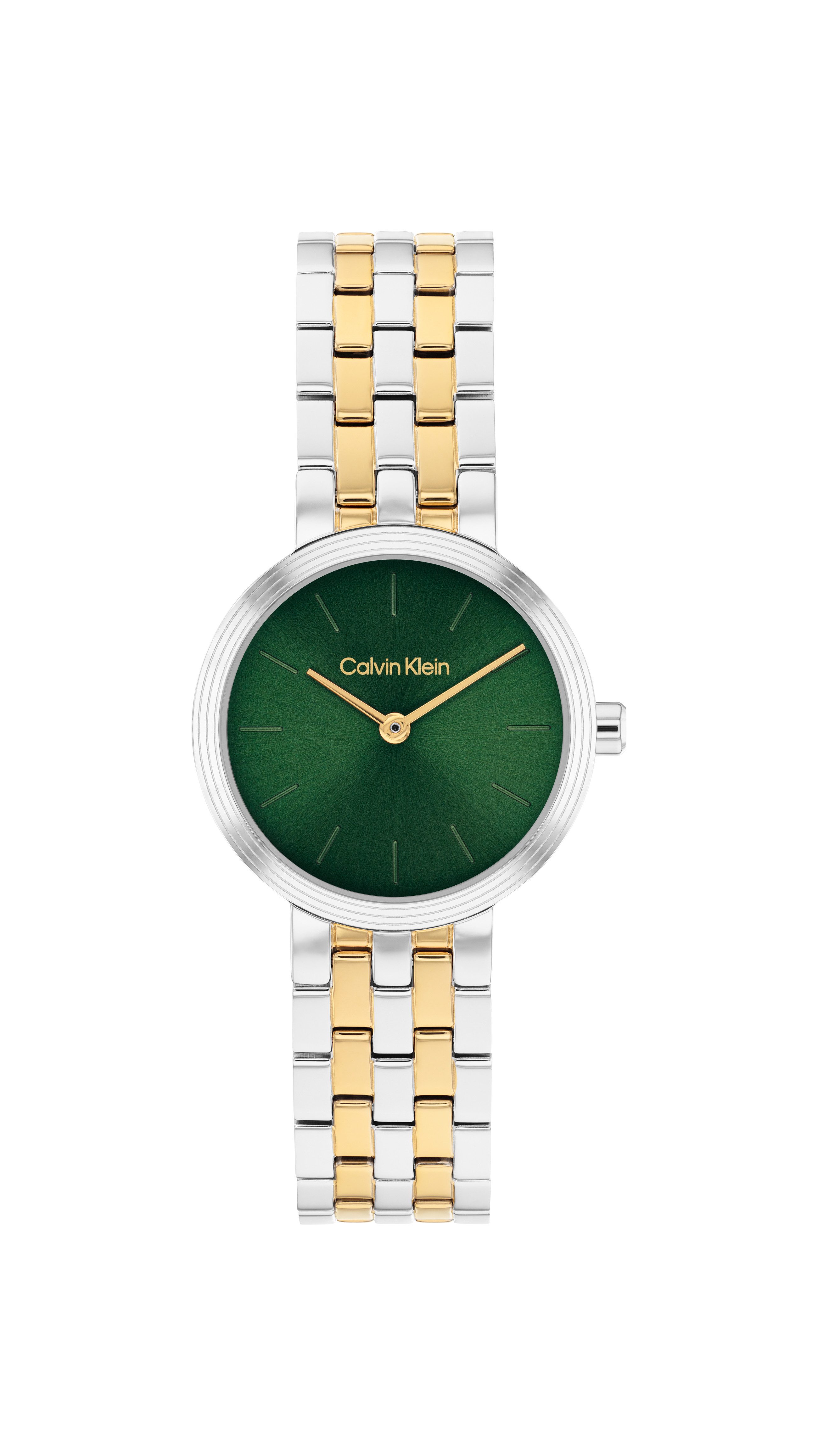 Calvin Klein Quarzuhr FORME 25100188, Armbanduhr, Damenuhr, Edelstahlarmband, analog