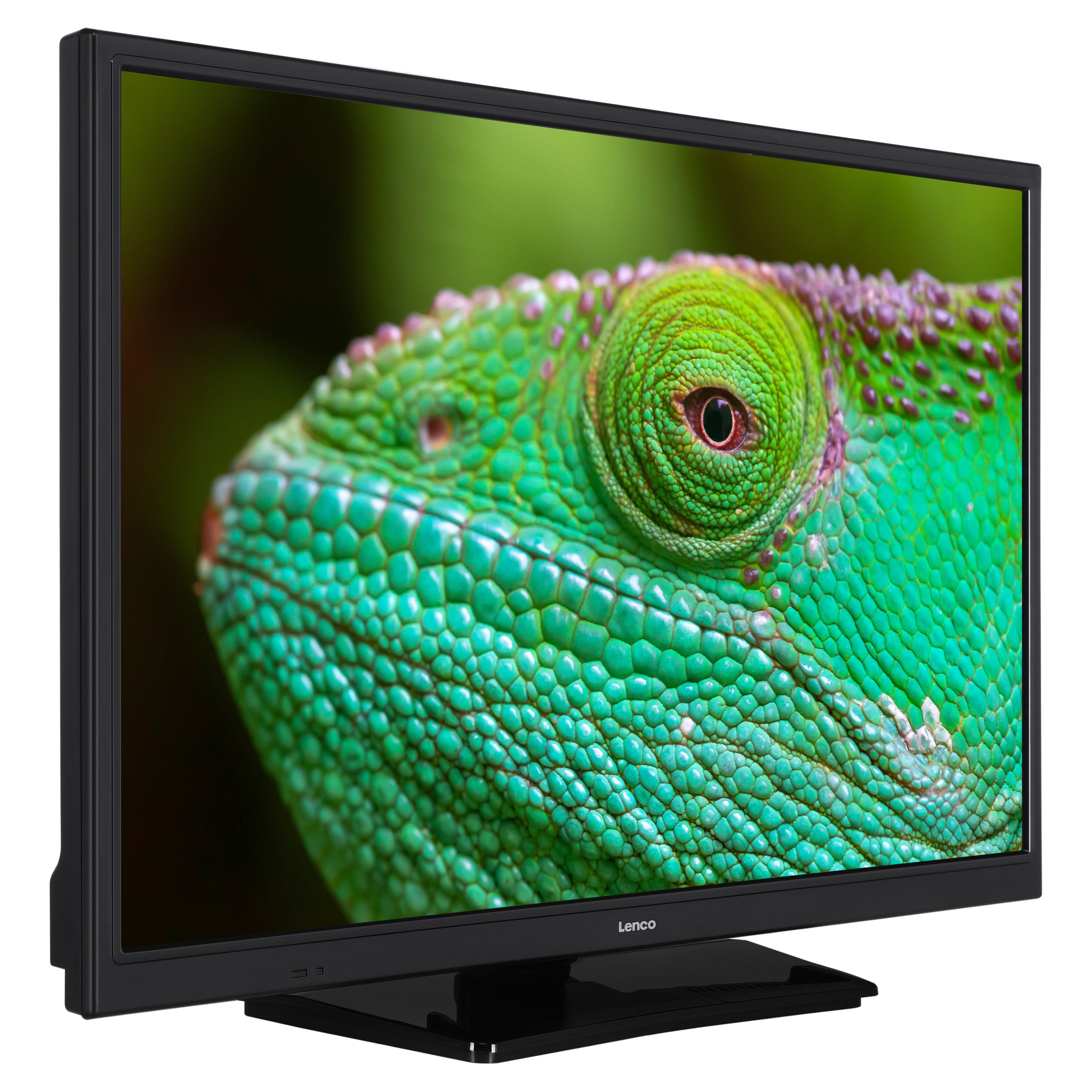 Lenco Lenco LED-2463BK LED-Fernseher (61 cm/24 Zoll, LED, 24 Zoll HD Ready Smart-TV, HDR,tragbar Streaming-Apps inkl.Chromecast)