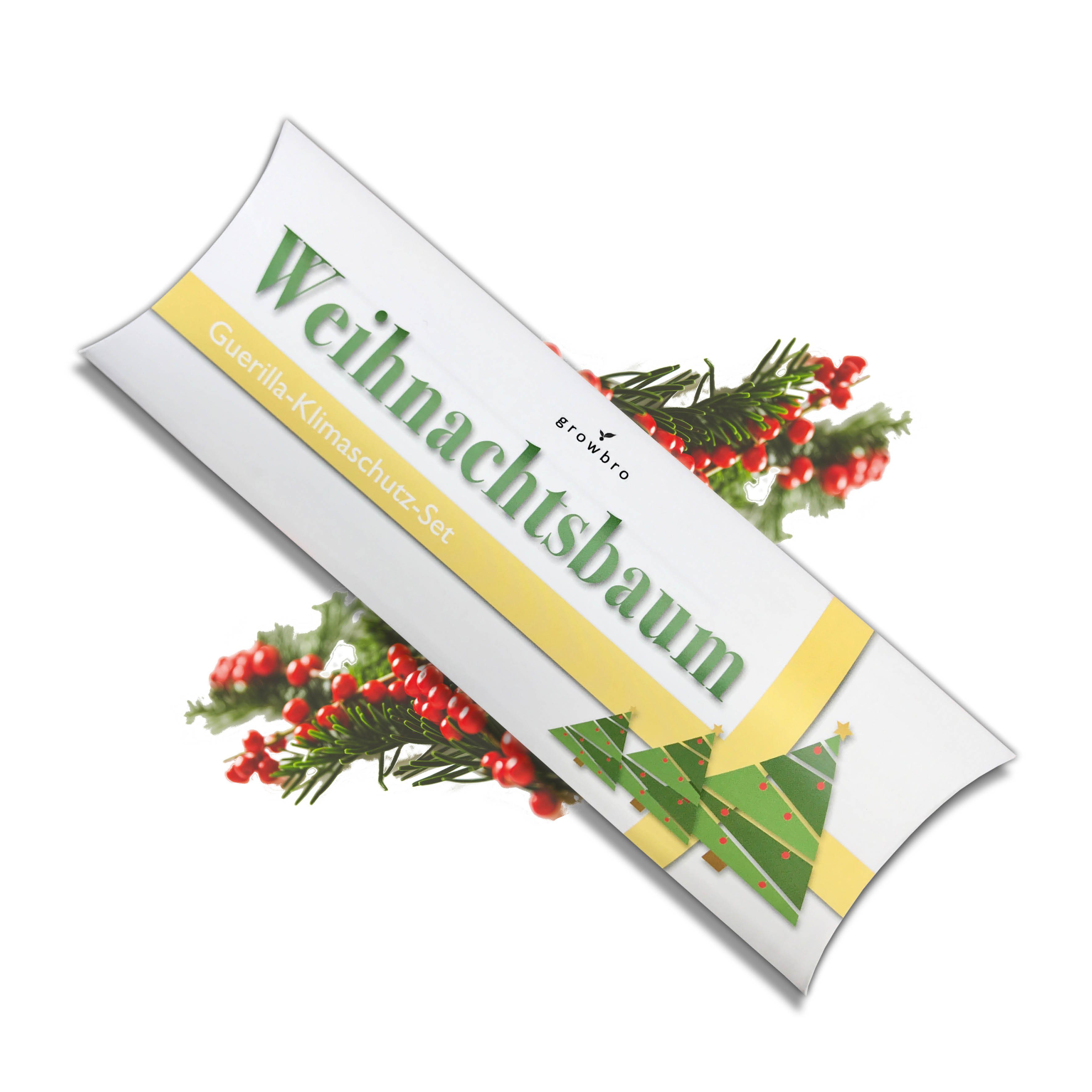 growbro Christbaumschmuck Weihnachtsbaum Guerilla Klimaschutz-Set Weihnachten Geschenk (1-tlg)