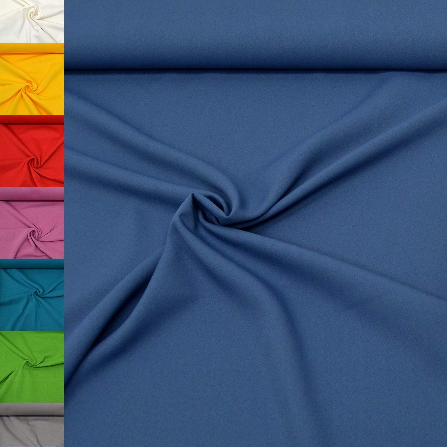 MAGAM-Stoffe Stoff "Mara", Universal-Stoff Blickdicht Knitterarm Kostüm Tis günstig online kaufen