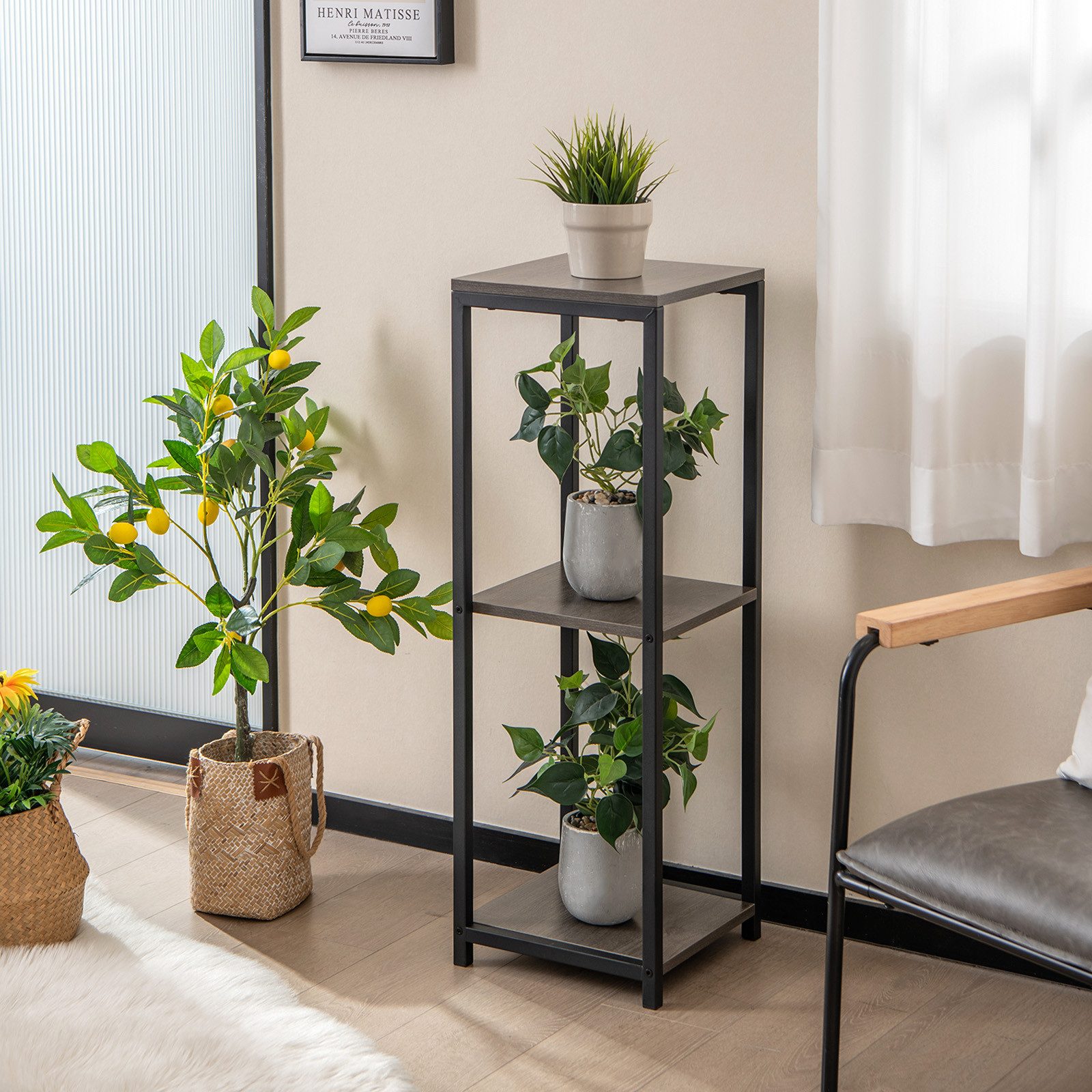 COSTWAY Blumenständer (1 St), 3 Etagen, günstig online kaufen