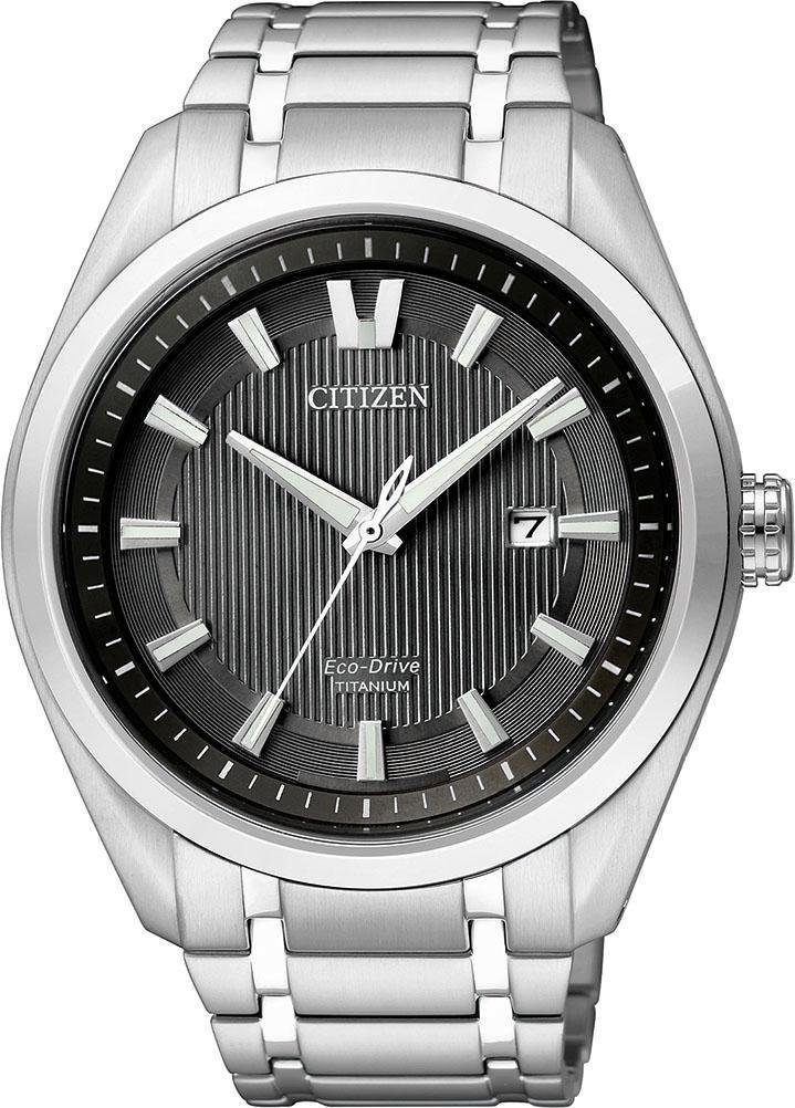 Citizen Titanuhr Super Titanium, AW1240-57E, Armbanduhr, Herrenuhr, Solar, wasserdicht bis 10 bar, Titanarmband