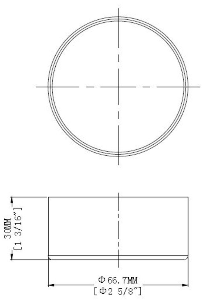 Lenz Seifenhalter SOULUTION, Ø 6,67 cm, Durchmesser cm 6,7