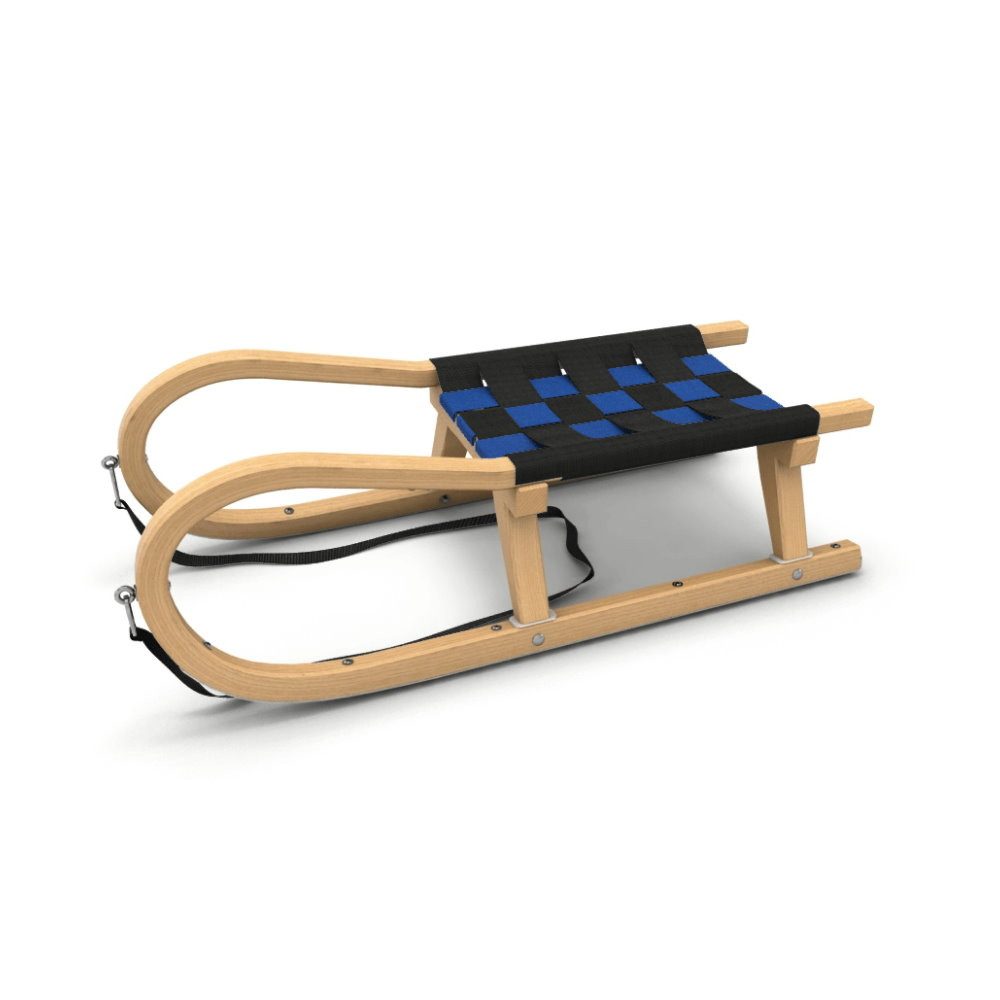 Kathrein Rodel Familienrodel Einsitzer schwarz