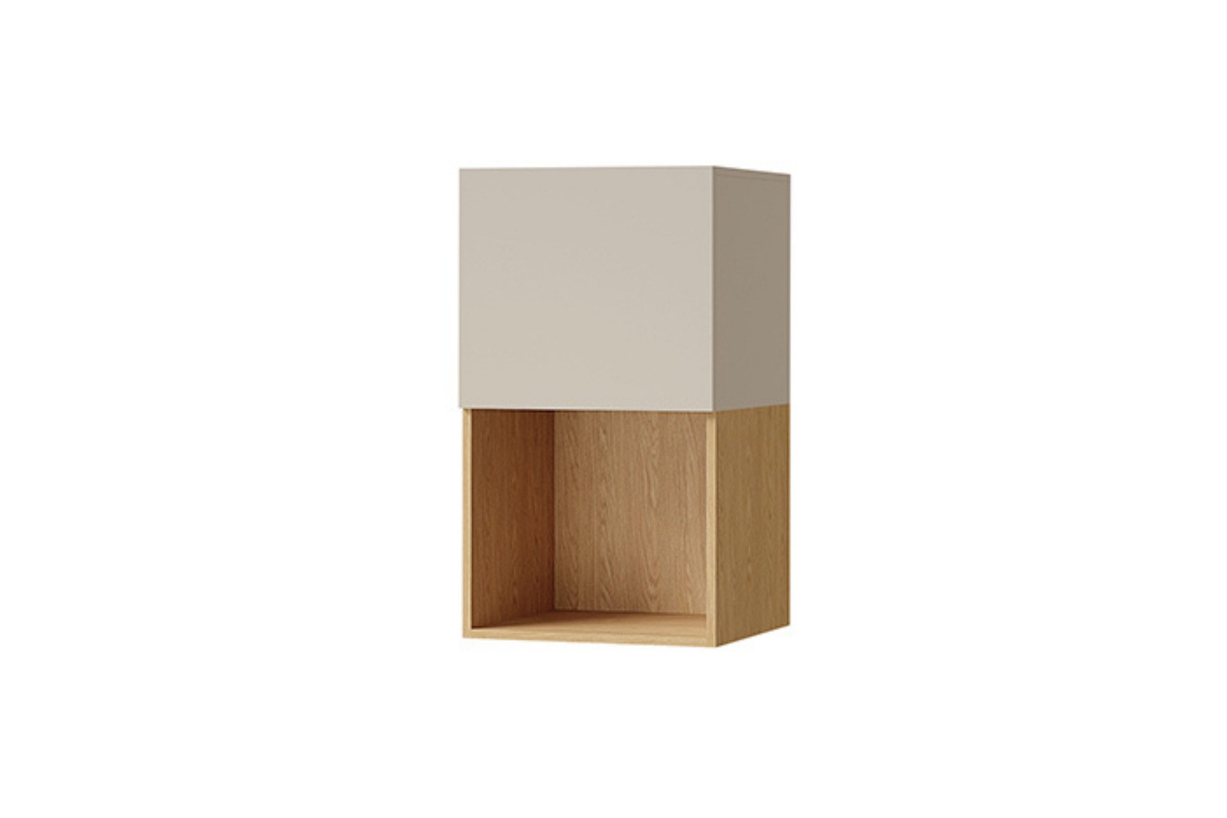Deine Möbel 24 Hängeregal LIMA 14, 45 cm breit, mit 1 Tür, Soft-Close und Wandmontage, Set 1-tlg., Jugendzimmer-Hängeschrank, LIMA - Kollektion