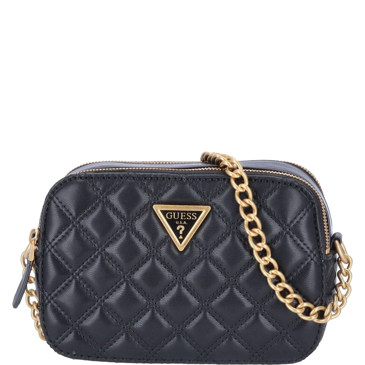 Guess Umhängetasche GUESS Damen Schultertasche Giully Black (1, 1-tlg., 1)