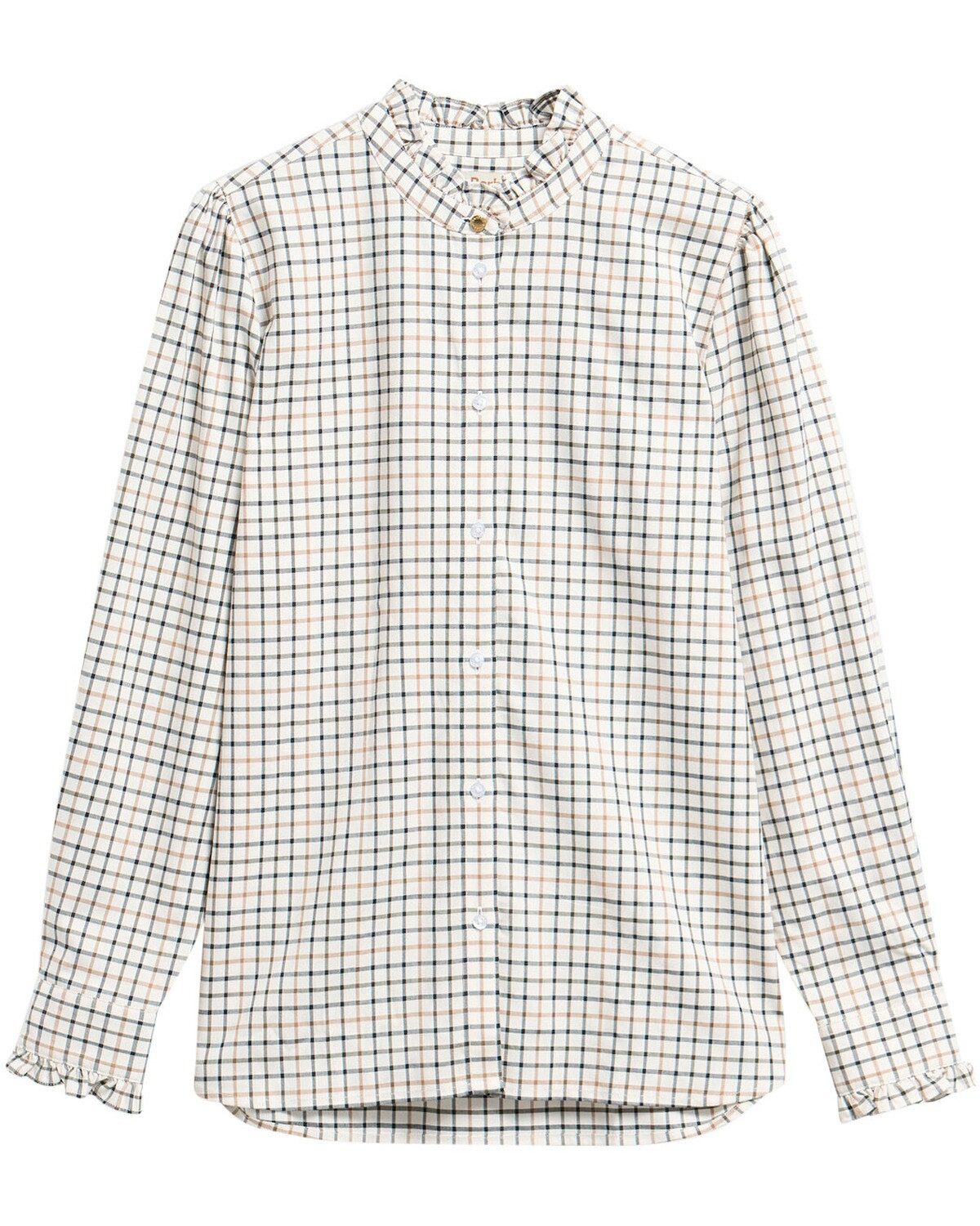 Barbour Langarmbluse Karobluse Fareham