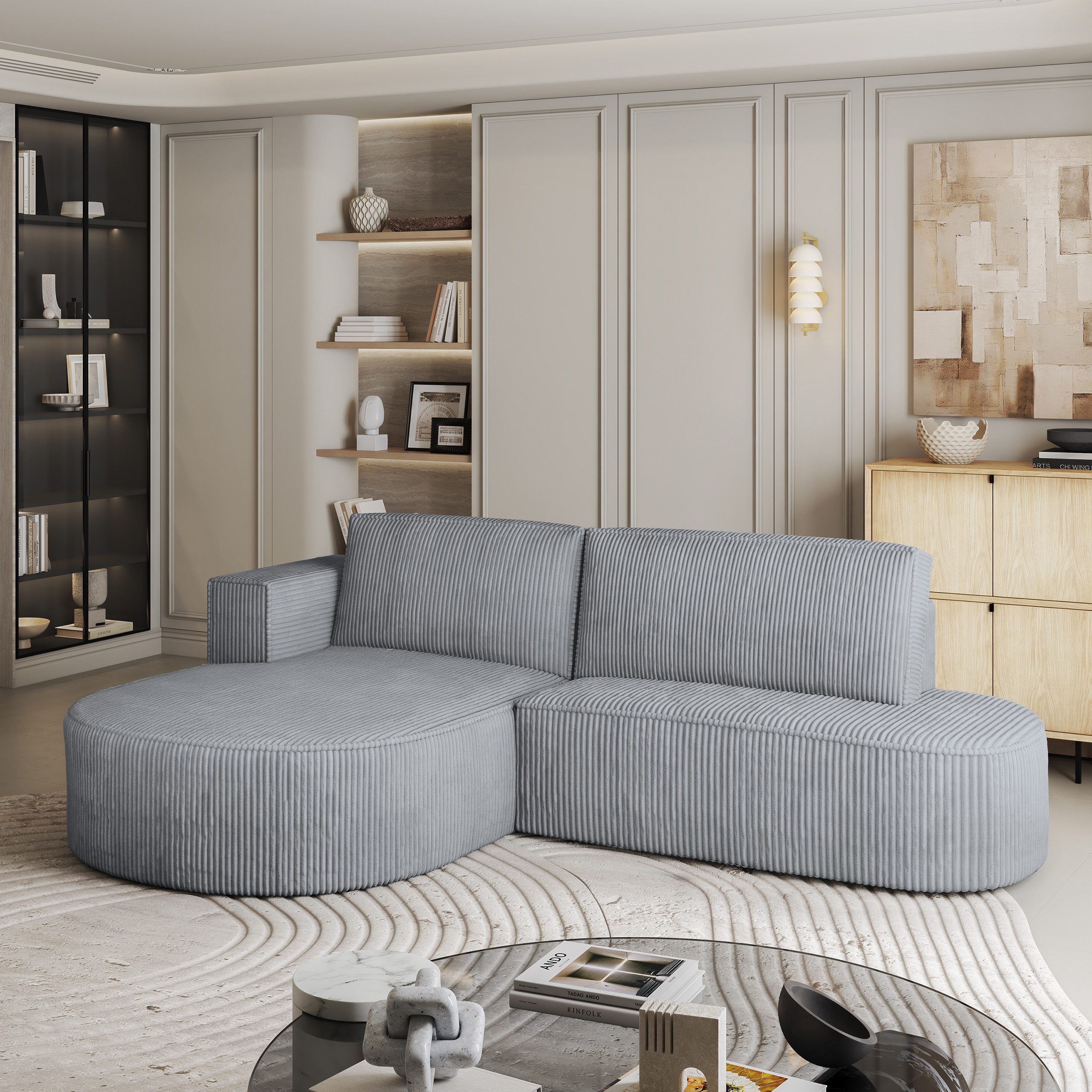 Masseno Ecksofa CORTIO mit Schlaffunktion L-Form, günstig online kaufen