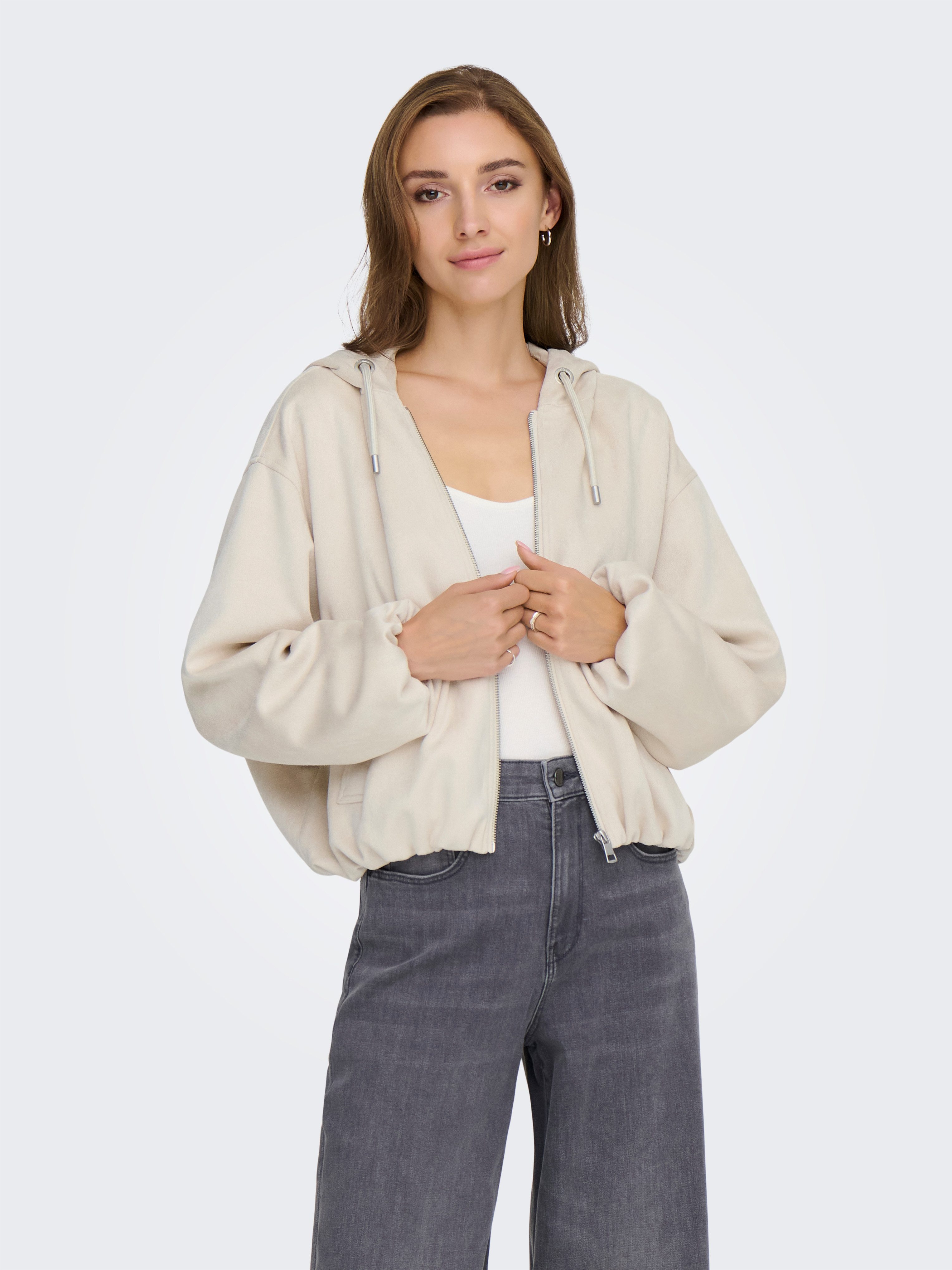 ONLY Outdoorjacke ONLDIANE LIFE FAUX HOOD günstig online kaufen