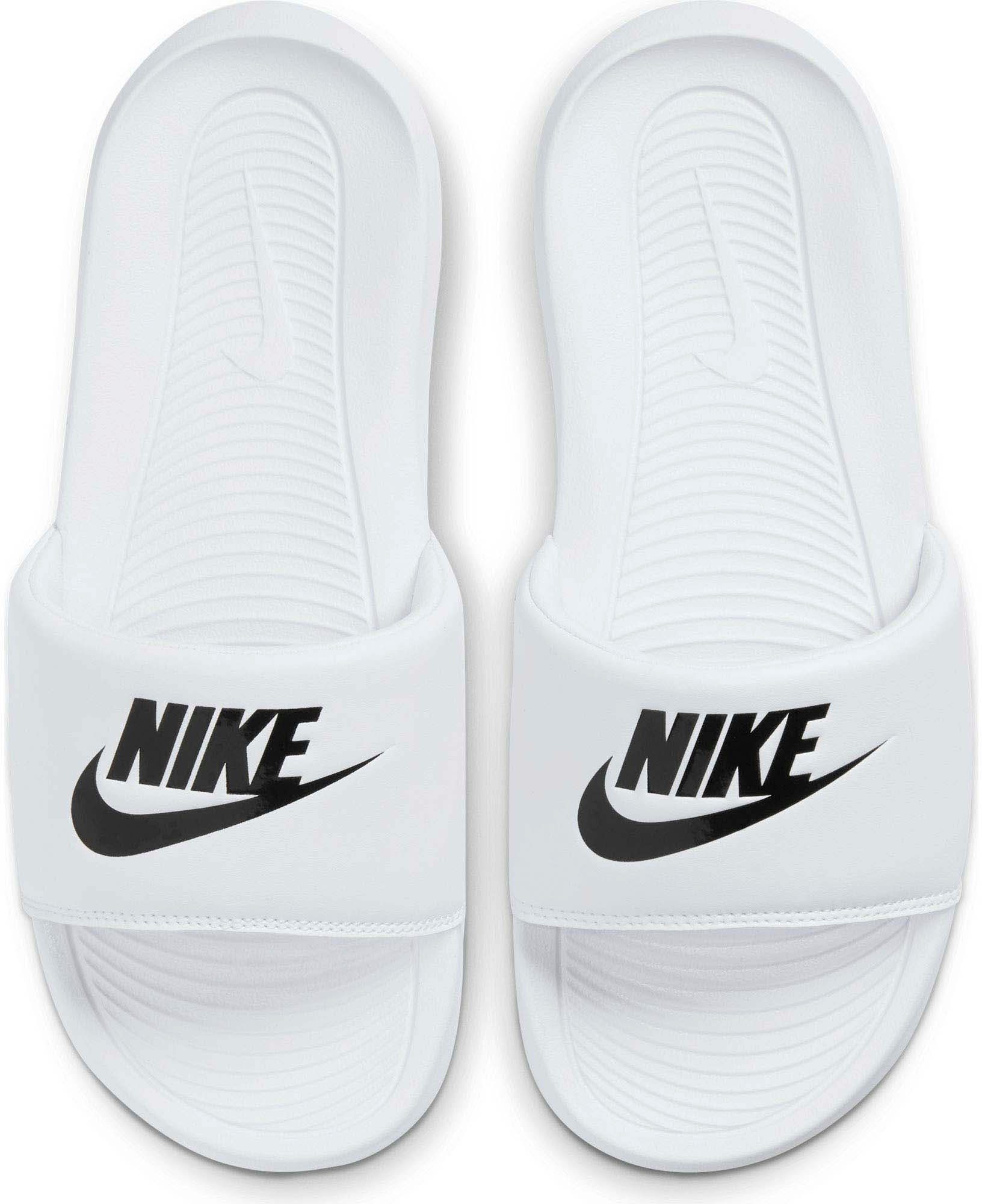 Nike Sportswear VICTORI ONE SLIDE Badesandale weiß-schwarz