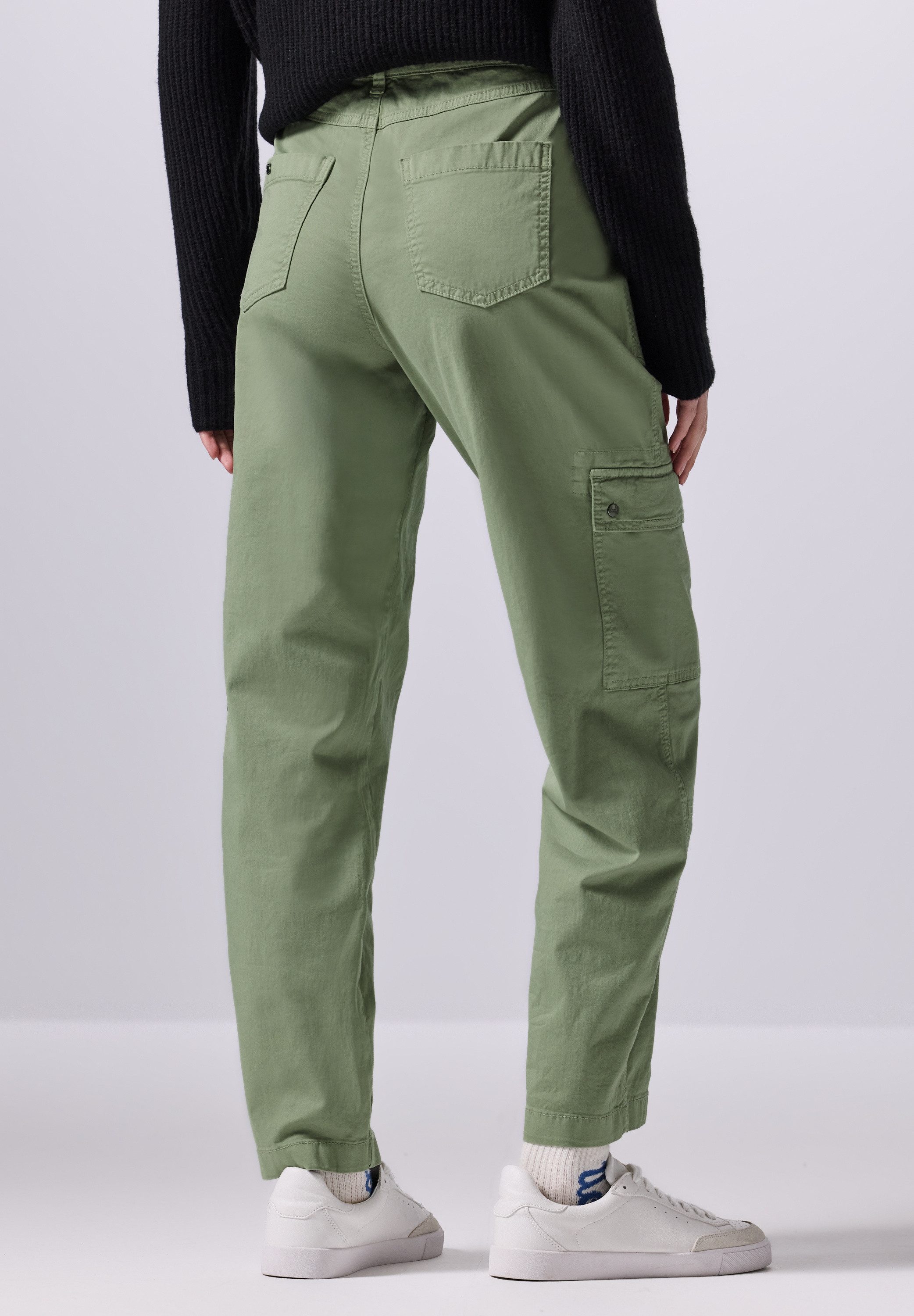 STREET ONE STUDIO Stoffhose aus Baumwolle günstig online kaufen