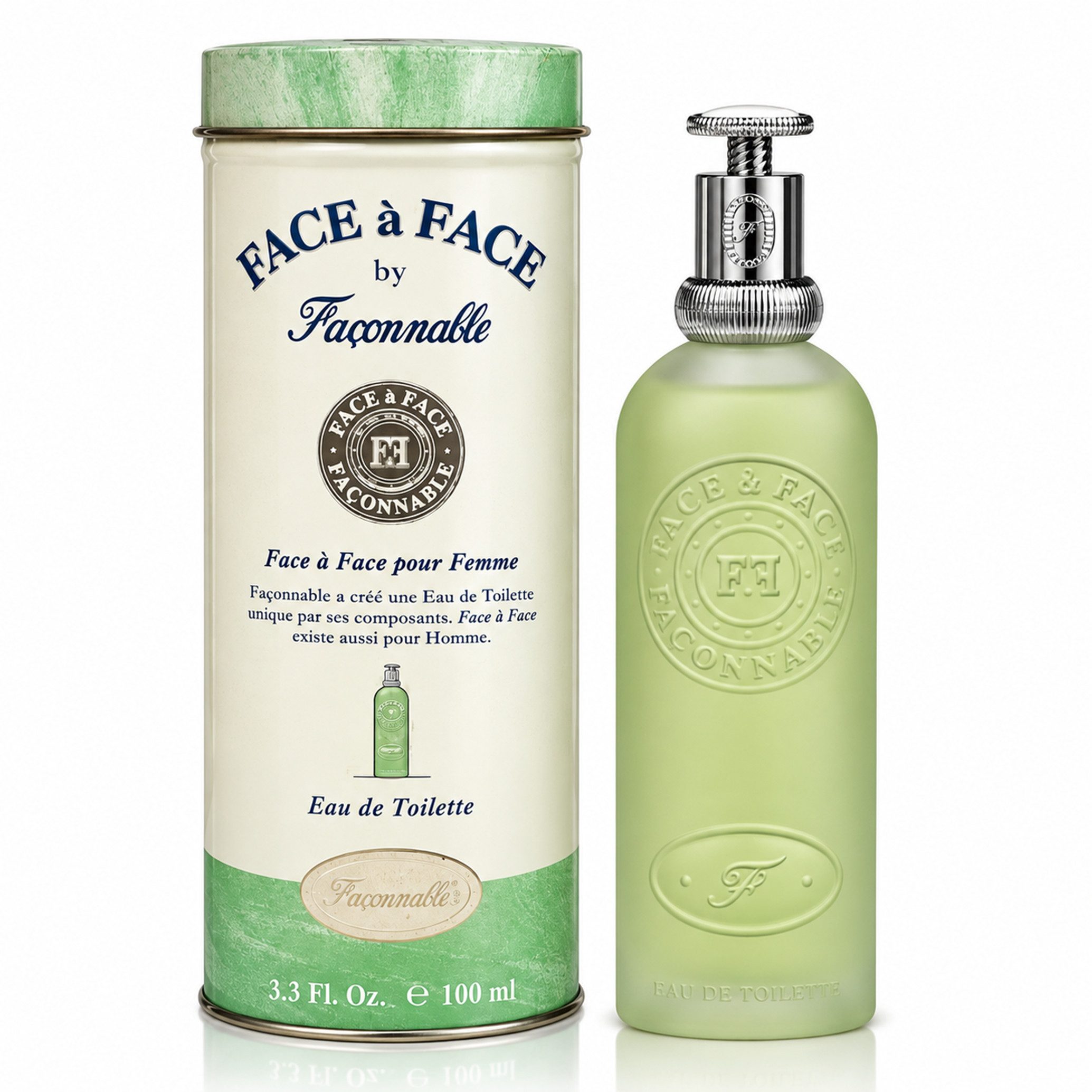 faconnable Eau de Toilette Faconnable Face a Face pour Femme Eau de Toilette Spray 100ml
