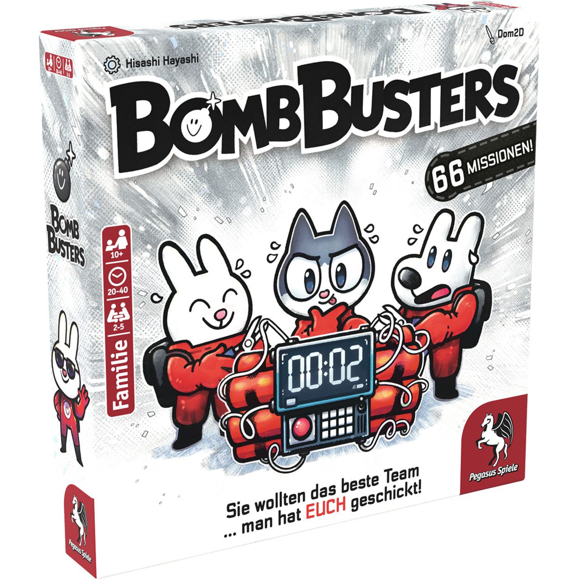 Pegasus Spiel Pegasus Bomb Busters, Brettspiel, (Spiel des