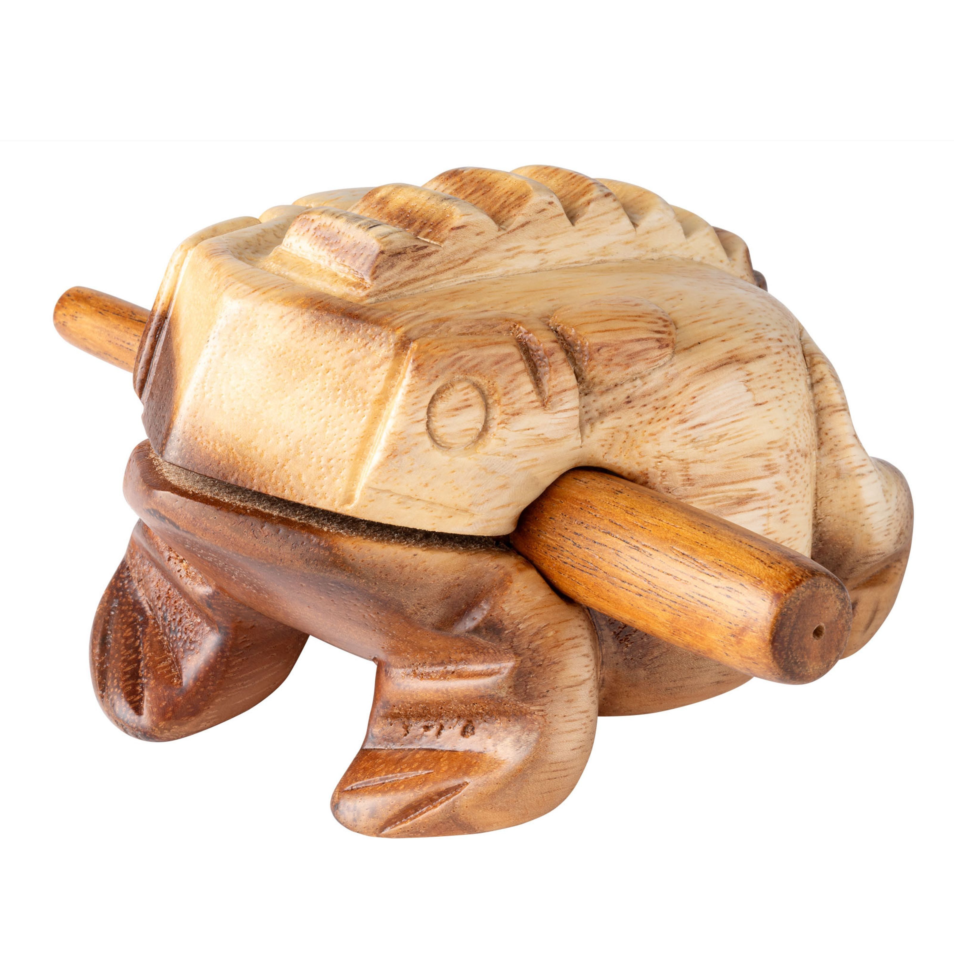 Meinl Percussion Guiro, Percussion, Guiros, NINO Wood Frog Güiro Large - Guiro