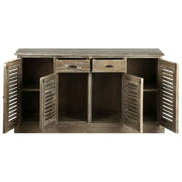 vidaXL Sideboard Sideboard Mindiholz Massiv 145x32,5x77 cm (1 St)