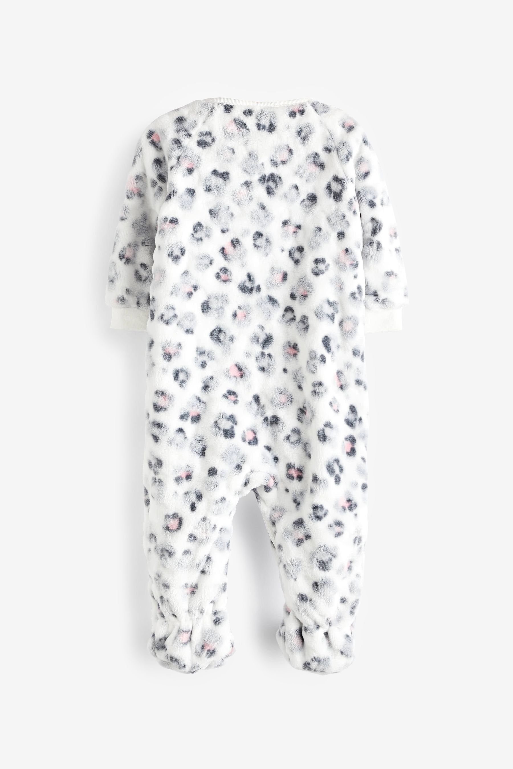 aus Next Babyschlafanzug Schlafoverall (1-tlg) Fleece Grey