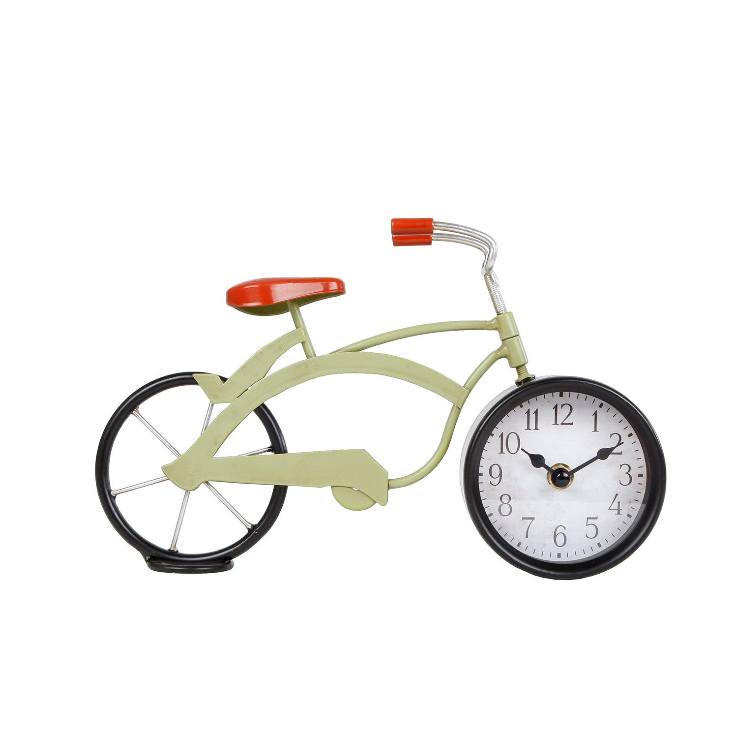 FTWdesign Uhr Retro Fahrrad Uhr aus Metall