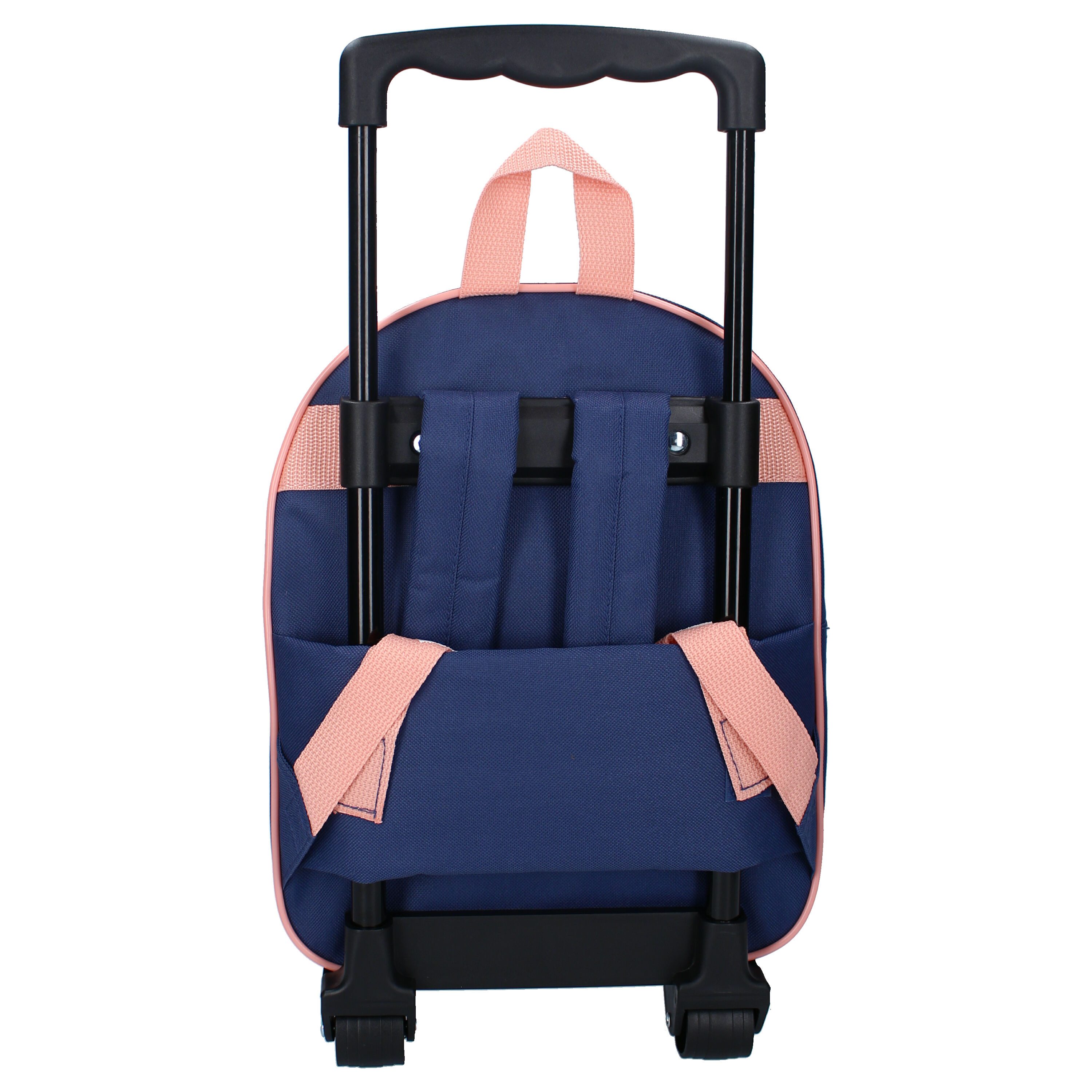 Disney Kinderkoffer Trolley Rucksack Spiderman Paw Patrol Minnie Mouse Eiskönigin Stitch, 30 x 25 x 10 cm, 8 Liter