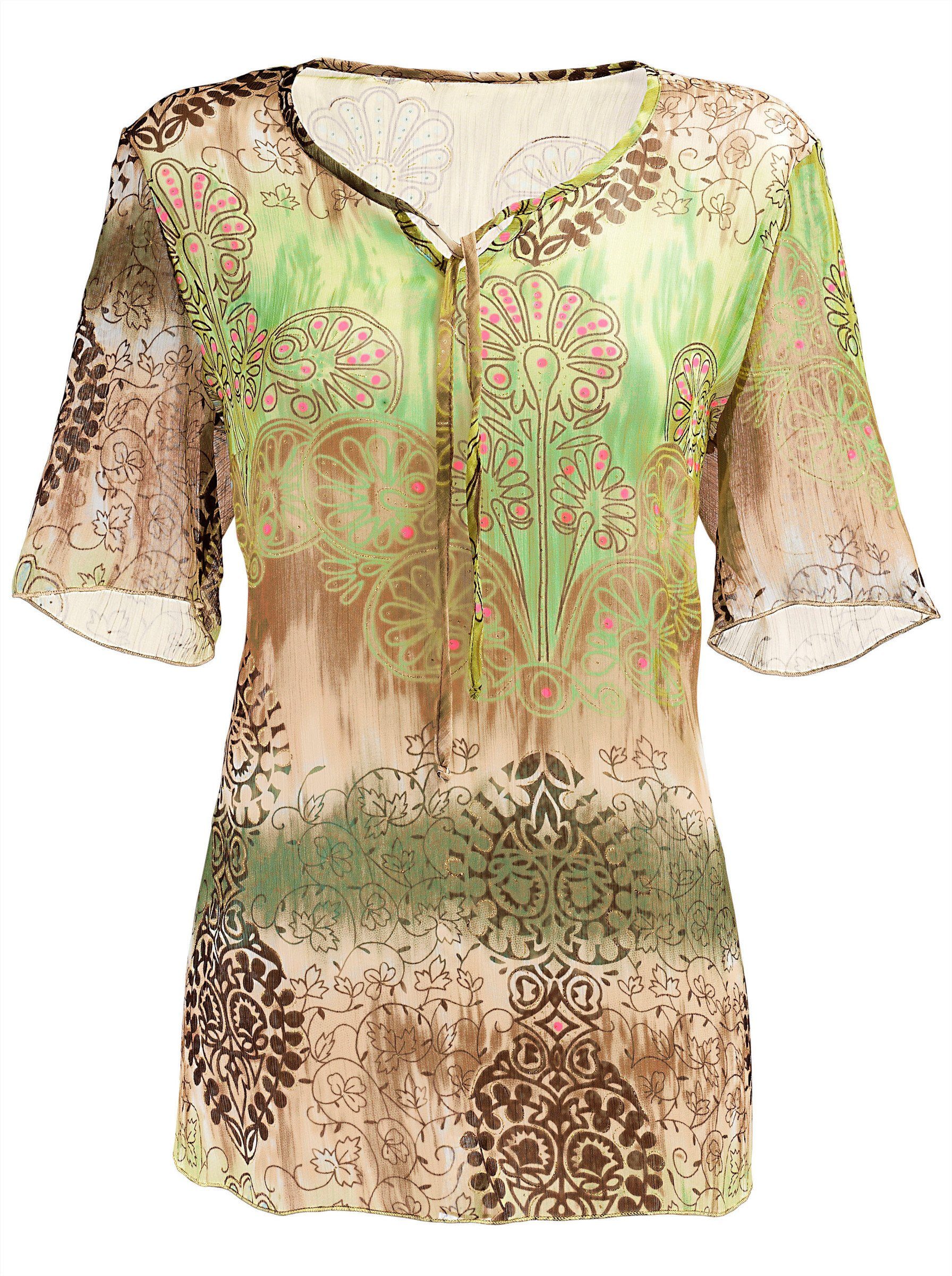 Sieh an! Klassische Bluse Tunika . günstig online kaufen