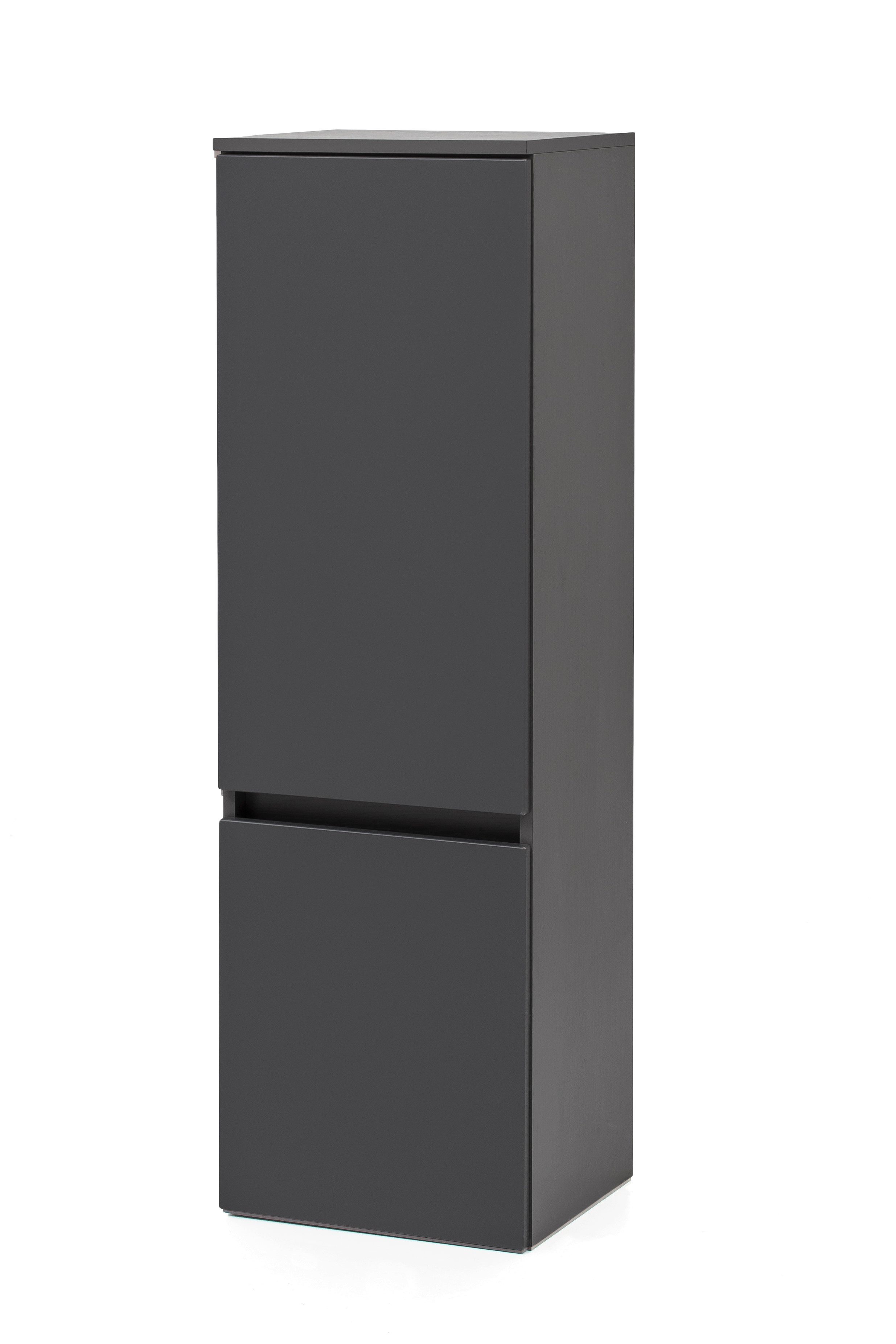 Basera® Midischrank Jolanda 40 cm breit anthrazit, Badezimmermöbel