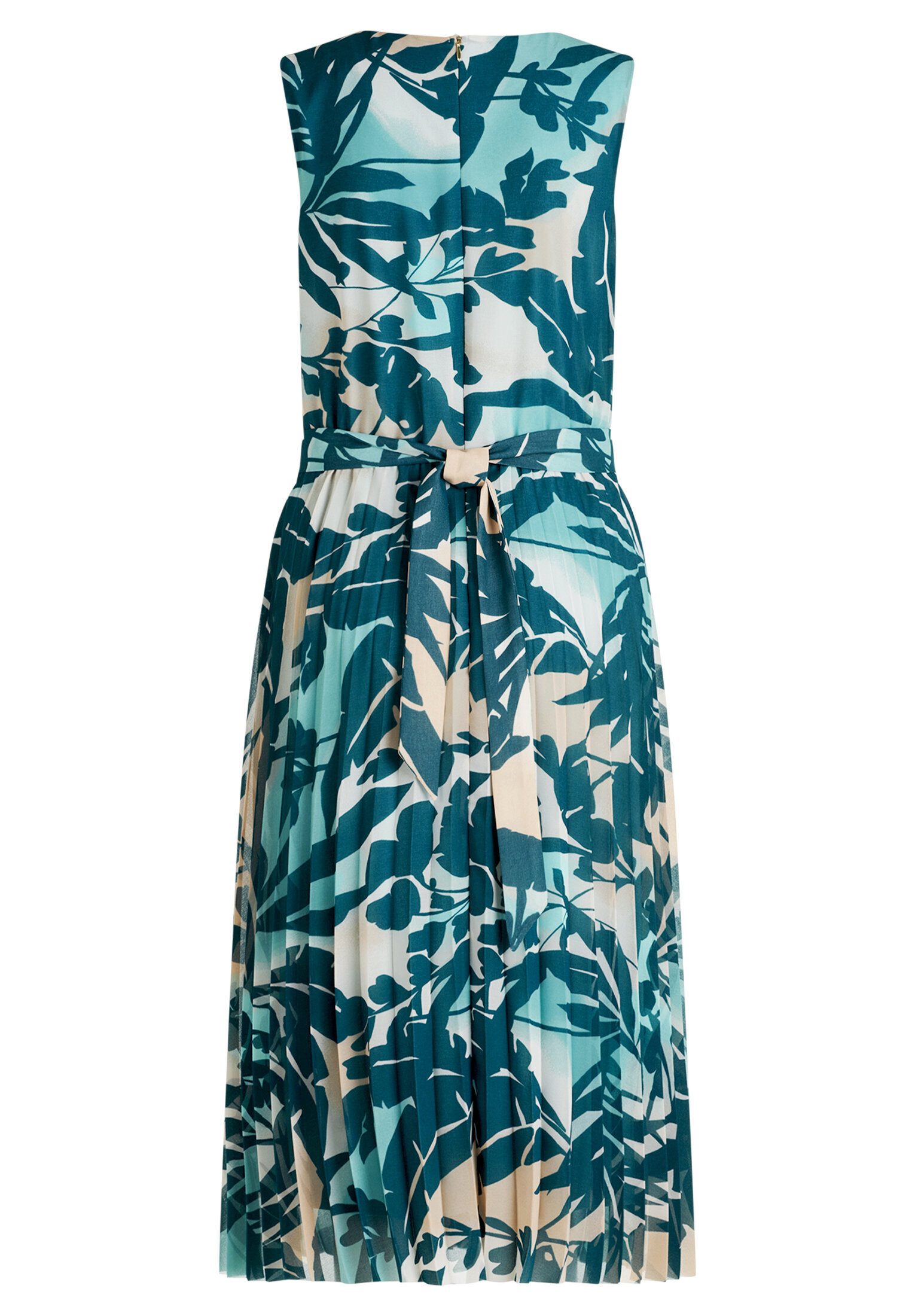 Betty&Co Chiffonkleid Damen mit Plissee Plissee
