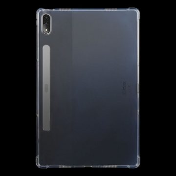 Wigento Tablet-Hülle Für Lenovo Xiaoxin Pad Pro 12.6 Transparent Tablet Tasche Hülle Case TPU Silikon dünn mit verstärkten Ecken