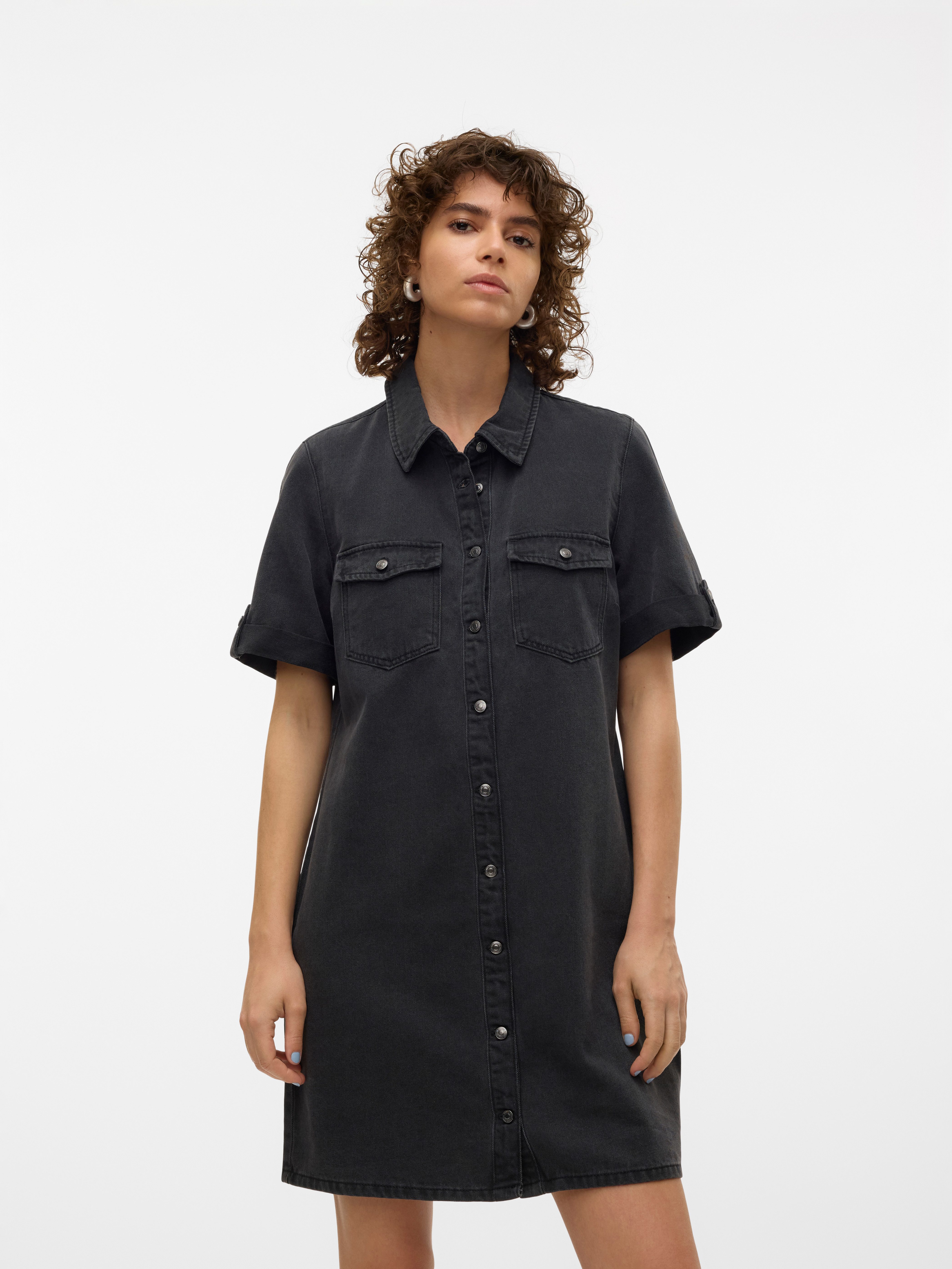 Vero Moda Jeanskleid VMJENNIE SS SHORT günstig online kaufen