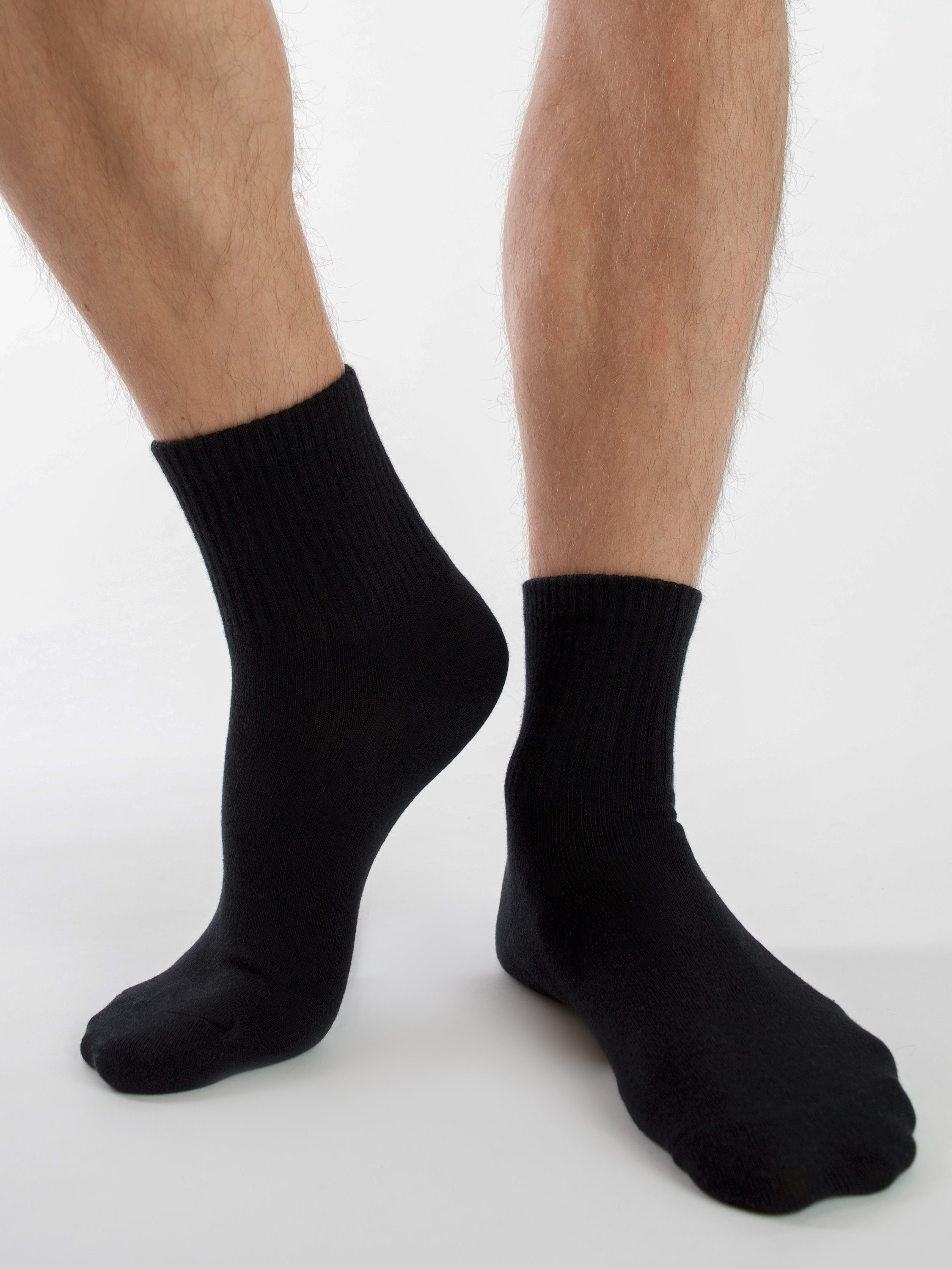 4er-Pack, zertifizerter OCS Socken aus Bio-Baumwolle BASICS HONEST