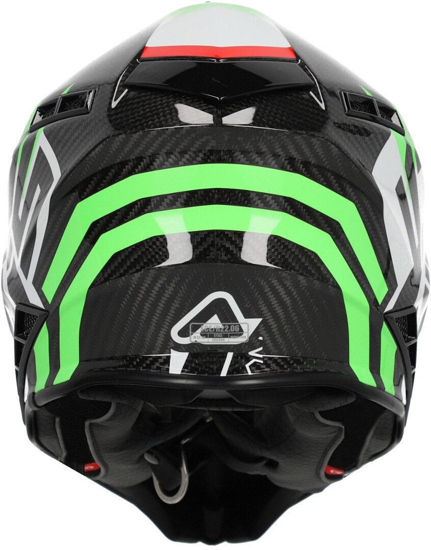 Acerbis Motocrosshelm Steel Carbon Motocross Helm, Carbonfaser, ECE 22.06