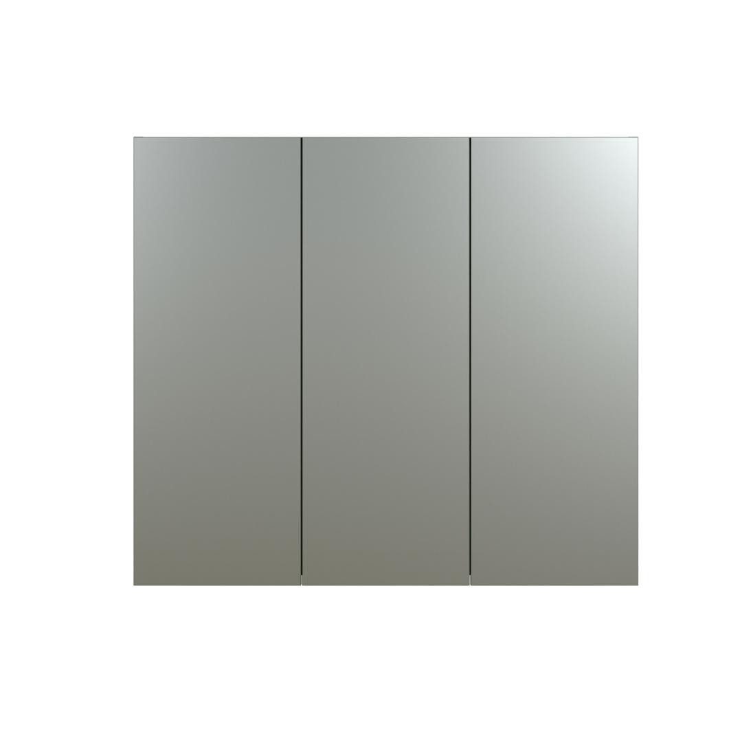 trendteam Badezimmerspiegelschrank PureBliss Spiegelschrank Bad grün.