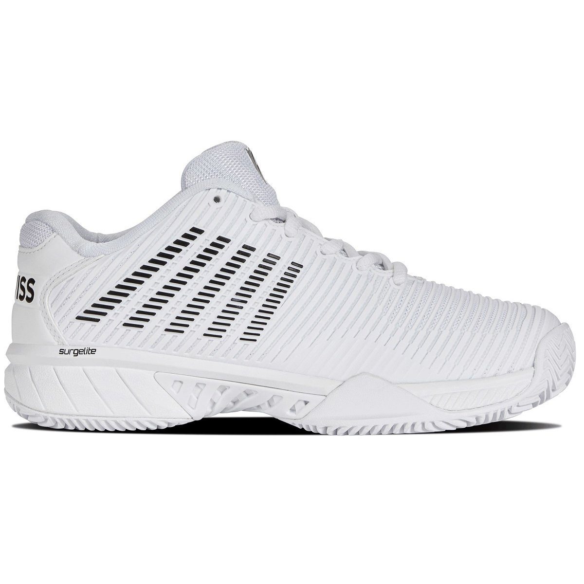 Hypercourt Express 2 Clay/Sandplatz weiss/schwarz Damen Tennisschuh